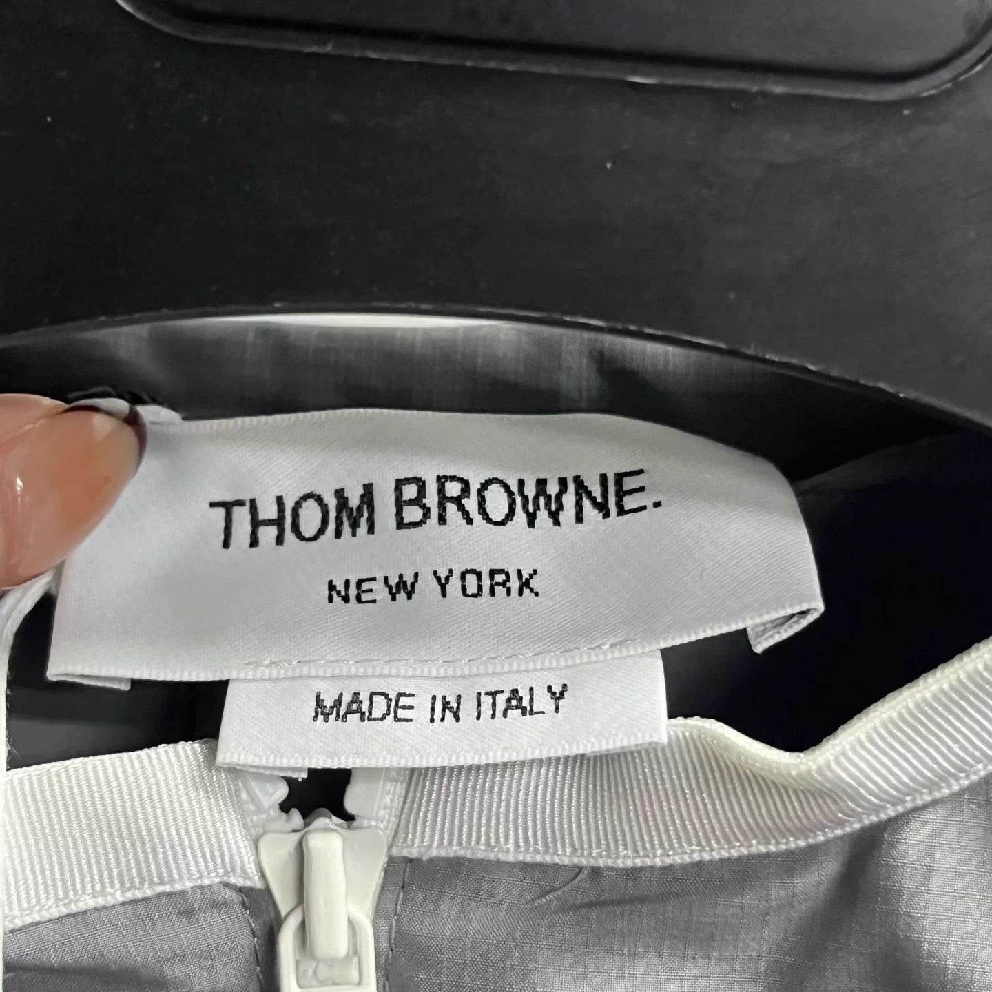 Thom Browne Thom Browne Gray 4-Bar Stripe Hooded Jacket Size US S / EU 44-46 / 1 - 3 Thumbnail