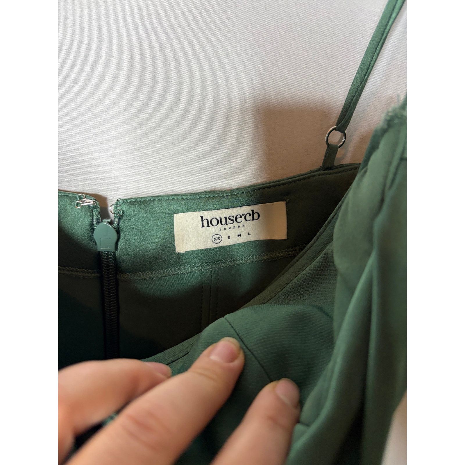 House of CB House Of CB Charmaine Corset Maxi Dress in Forest Green XS Size XS / US 0-2 / IT 36-38 - 3 Thumbnail