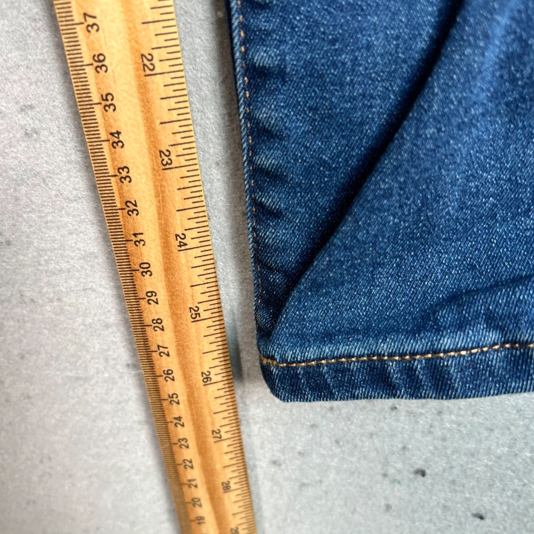 Everlane Everlane Women's Skinny Jeans Size 24 Medium Wash Denim Ankle High Size 42" / US 20 - 7 Thumbnail