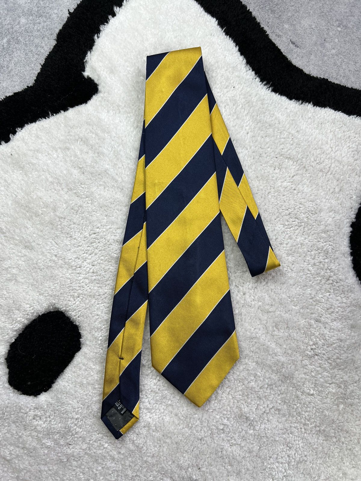 Yves Saint Laurent Vintage YSL Yves Saint Laurent Silk Geometric Luxury Tie Size ONE SIZE - 1 Thumbnail