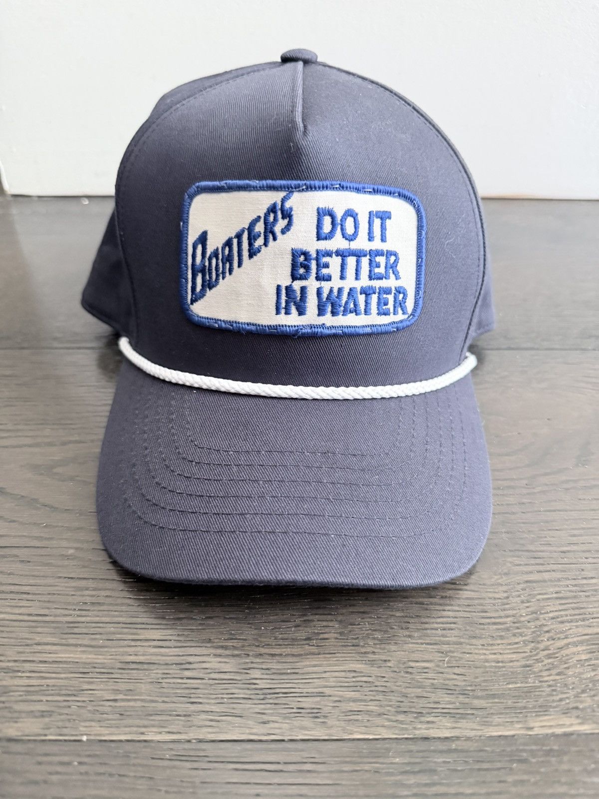 Other Vintage Boaters Patch on New Blue Cap Size ONE SIZE - 1 Thumbnail