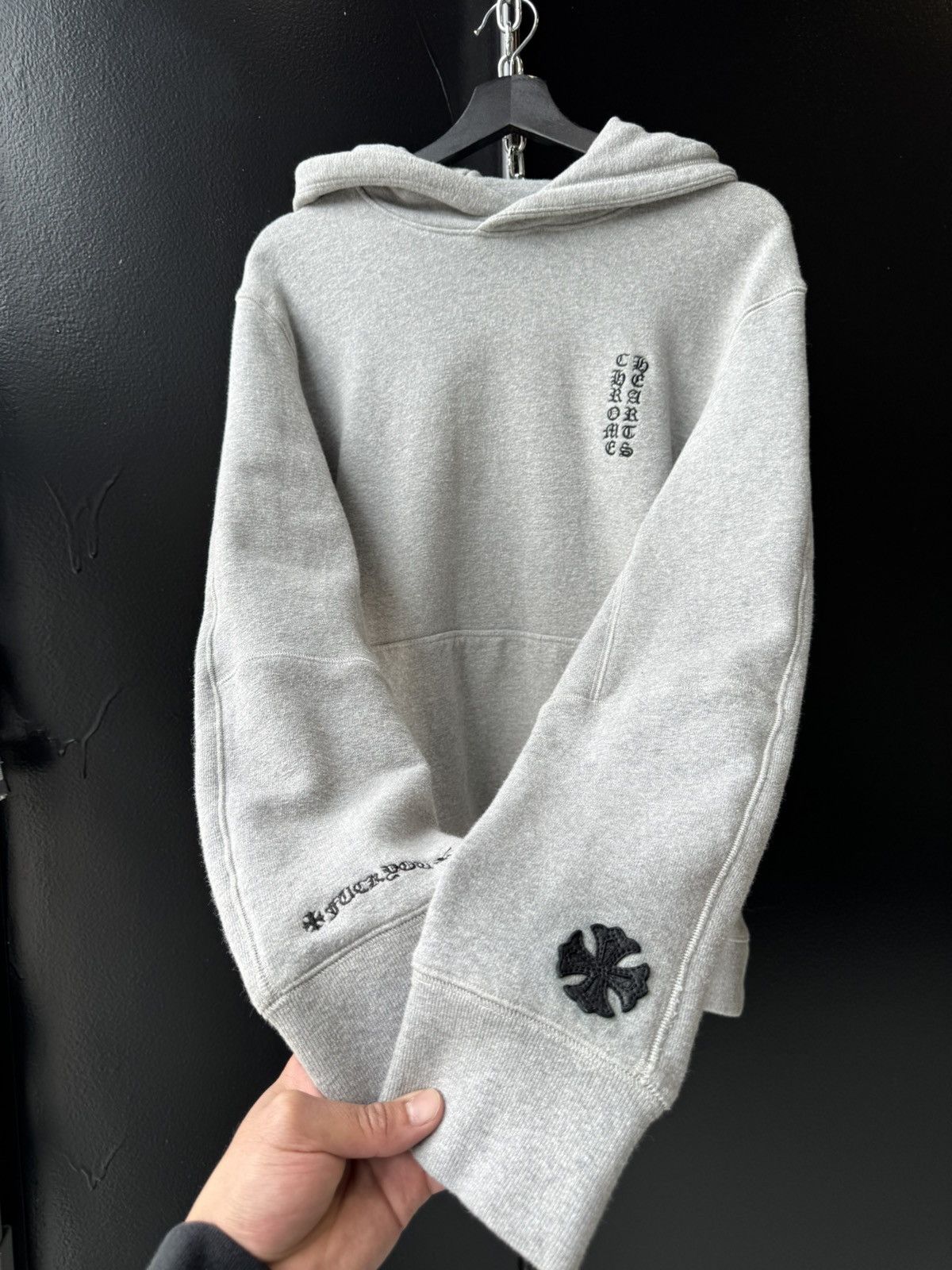 Chrome Hearts Chrome Hearts Plus cross patch hoodie Size US M / EU 48-50 / 2 - 1 Thumbnail