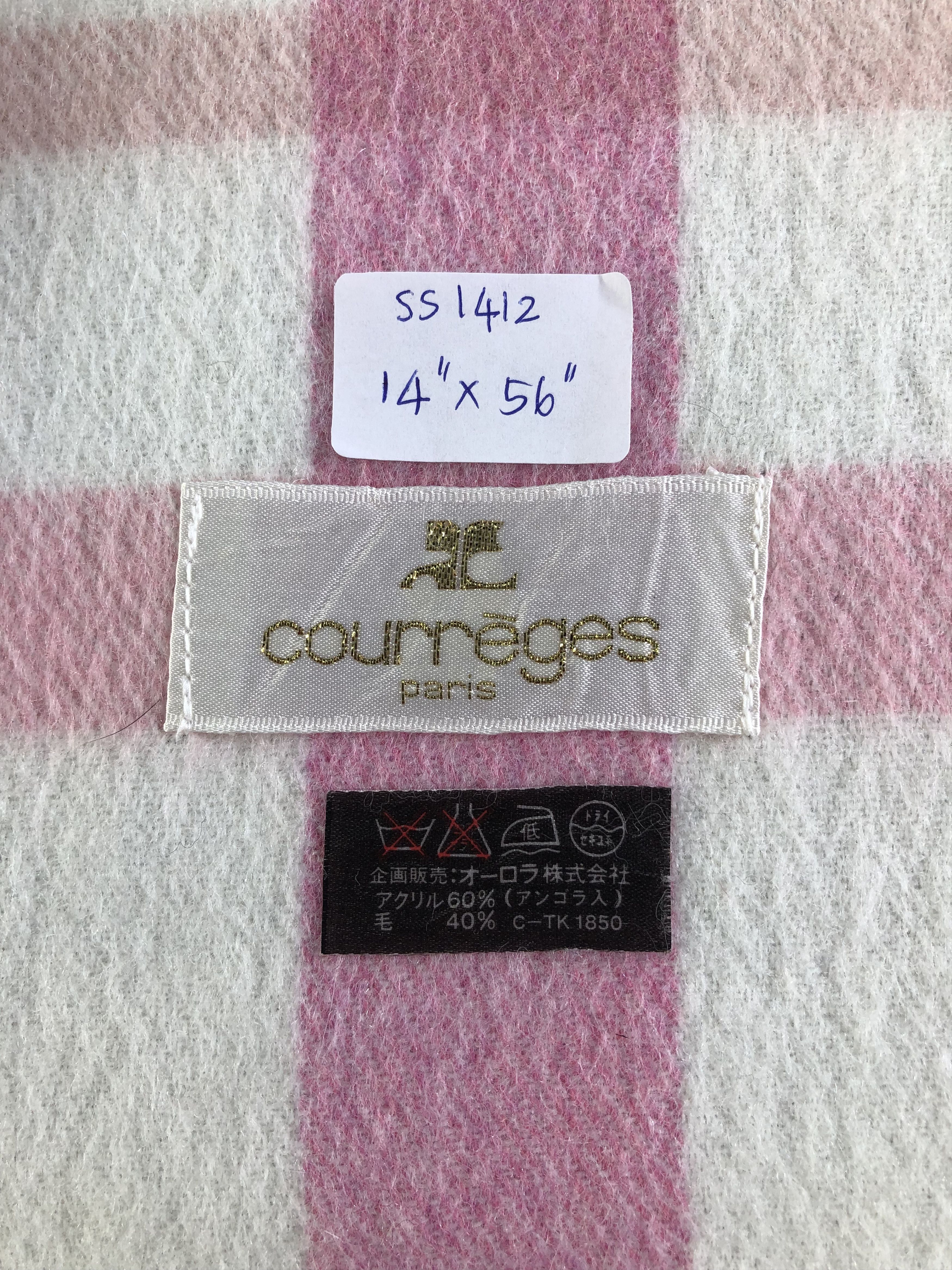 Courreges Courreges Scarf / Muffler / Neckwear SS1412 Size ONE SIZE - 5 Thumbnail