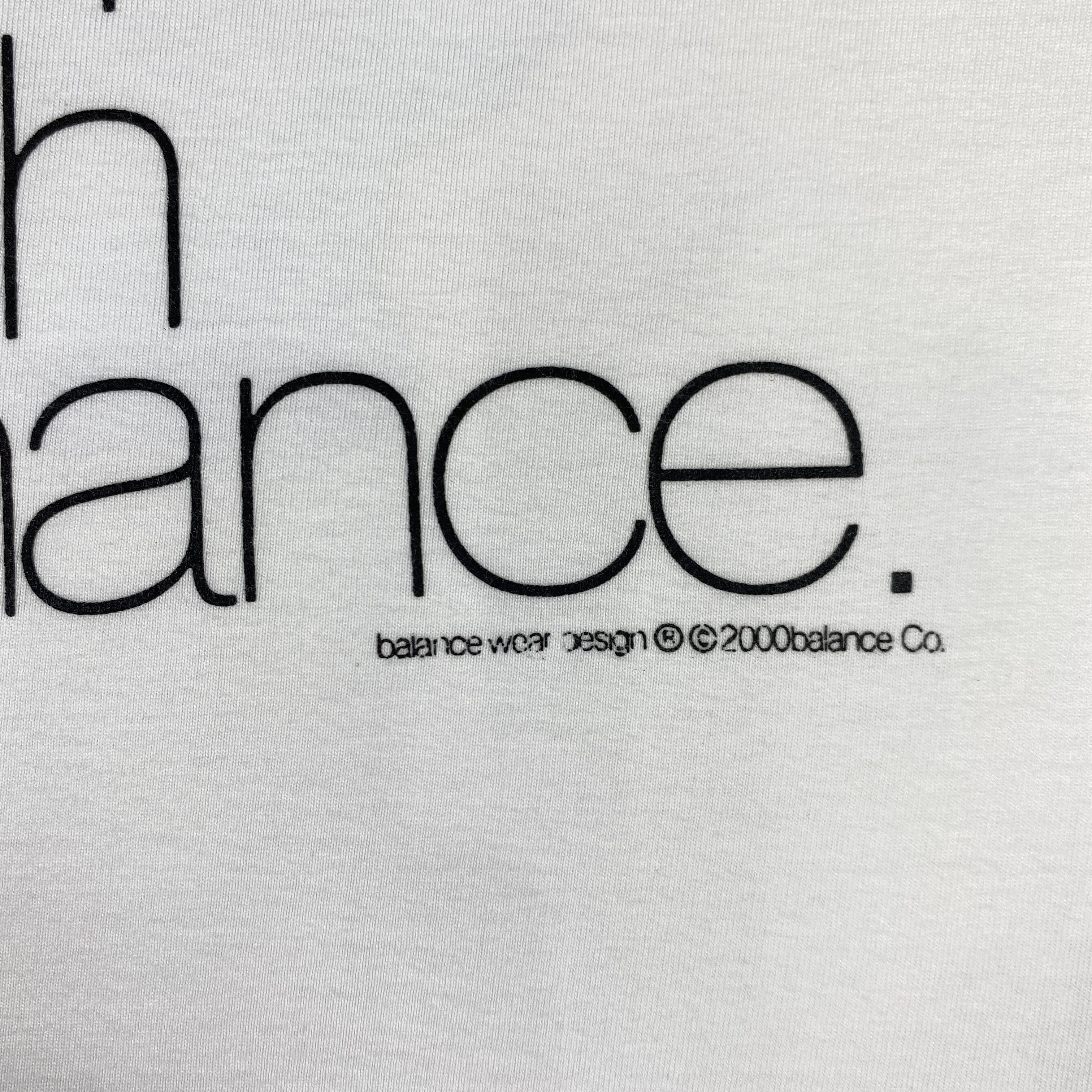 Vintage Vintage Balance Wear Design Skateboard T-Shirt - L066 Size US M / EU 48-50 / 2 - 9 Thumbnail