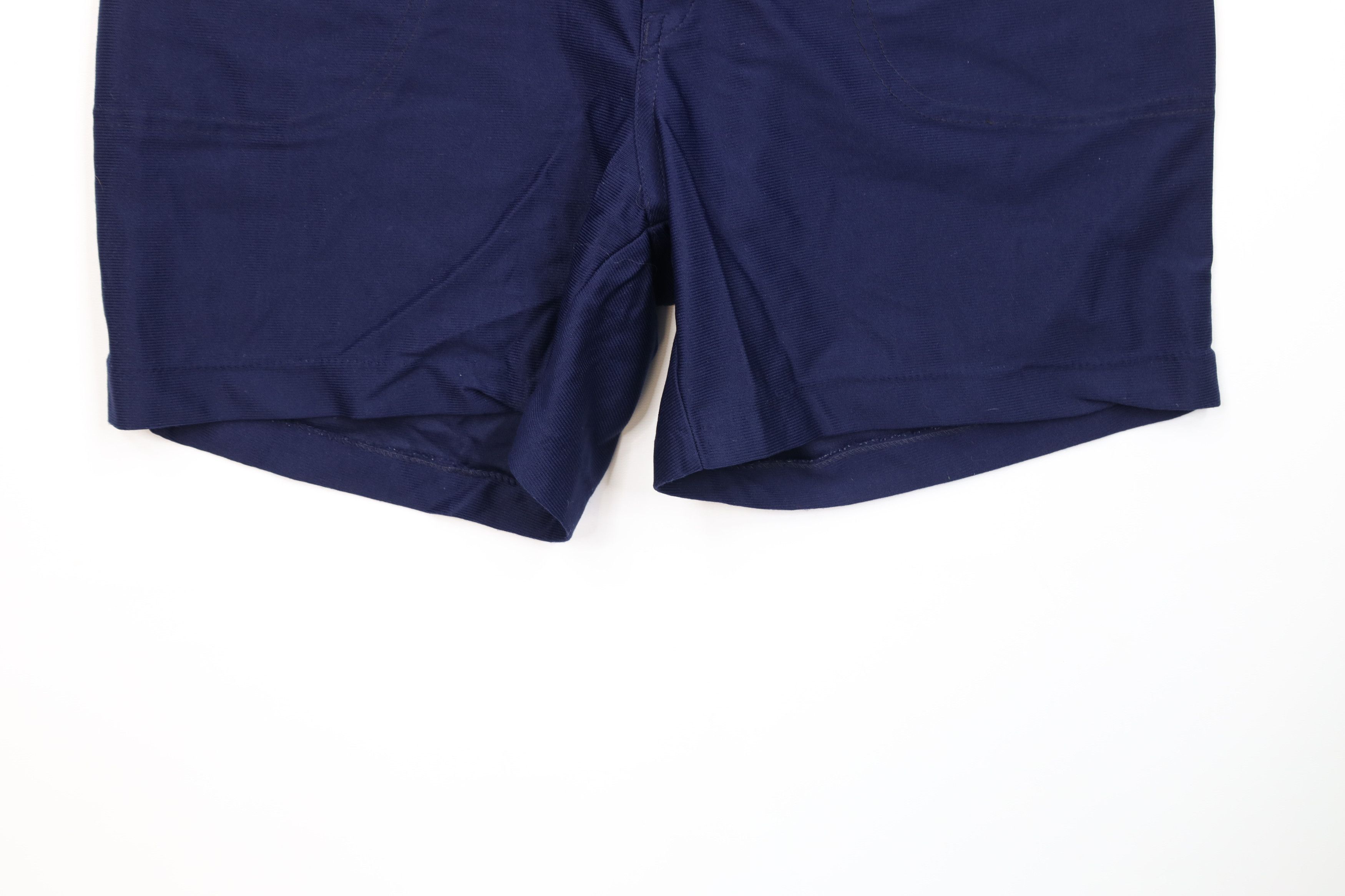 Vintage Vintage 60s Streetwear Coaches Shorts Navy Blue Nylon USA Size US 34 / EU 50 - 4 Thumbnail