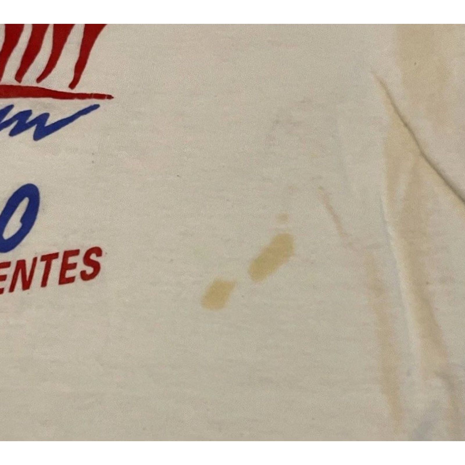 Vintage VINTAGE Aguascalientes Mexico Faded Shirt XS S Beach Fireworks 80s 90s Graphic Tee Mens White Size US XS / EU 42 / 0 - 7 Thumbnail