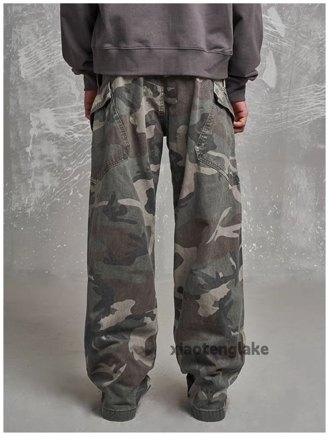 Designer × Vintage utility military loose baggy skate hiphop cargo pants Size US 34 / EU 50 - 2 Thumbnail