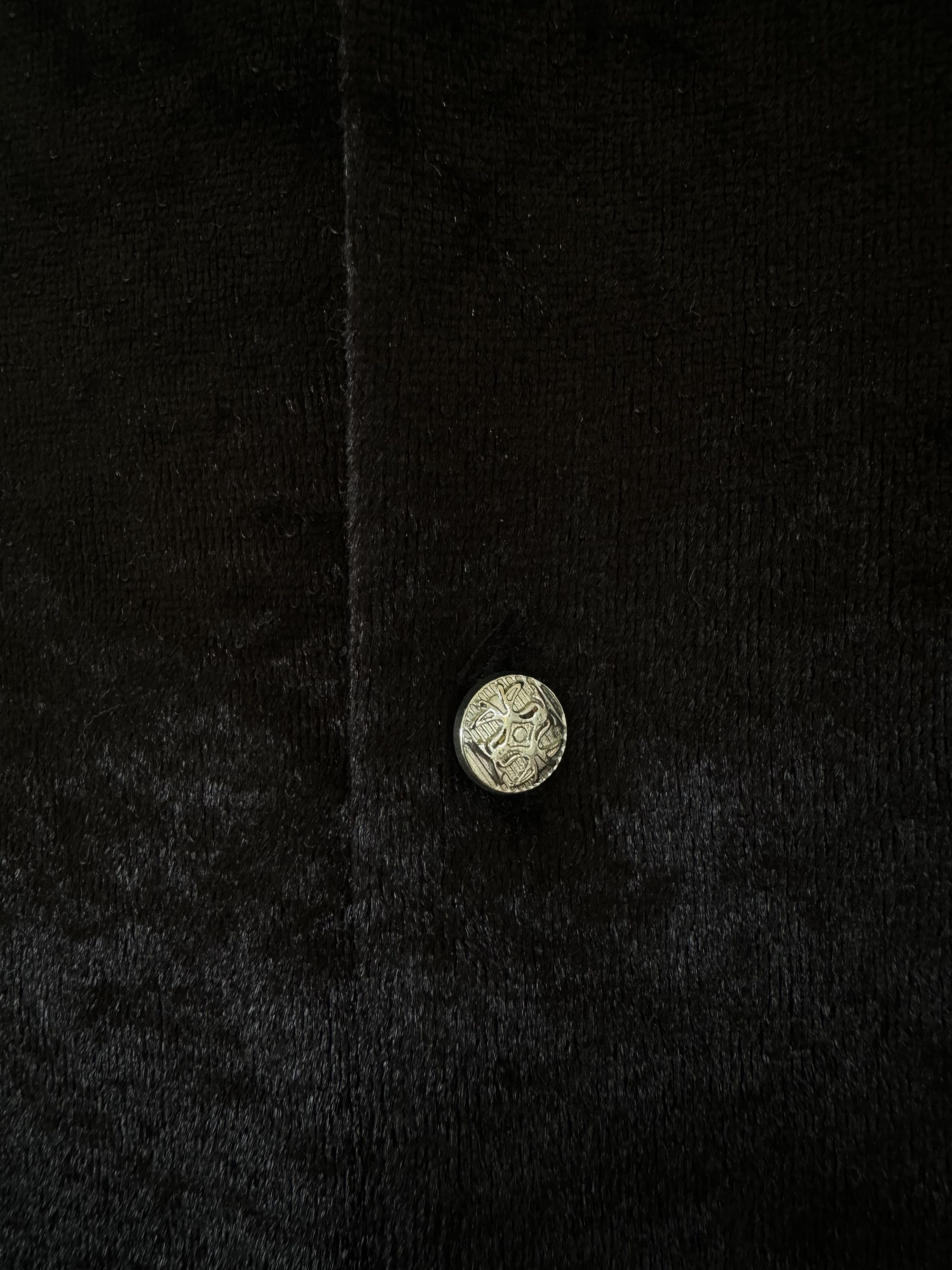 Vintage Vintage Clover Velour Button Up Size US XL / EU 56 / 4 - 4 Thumbnail