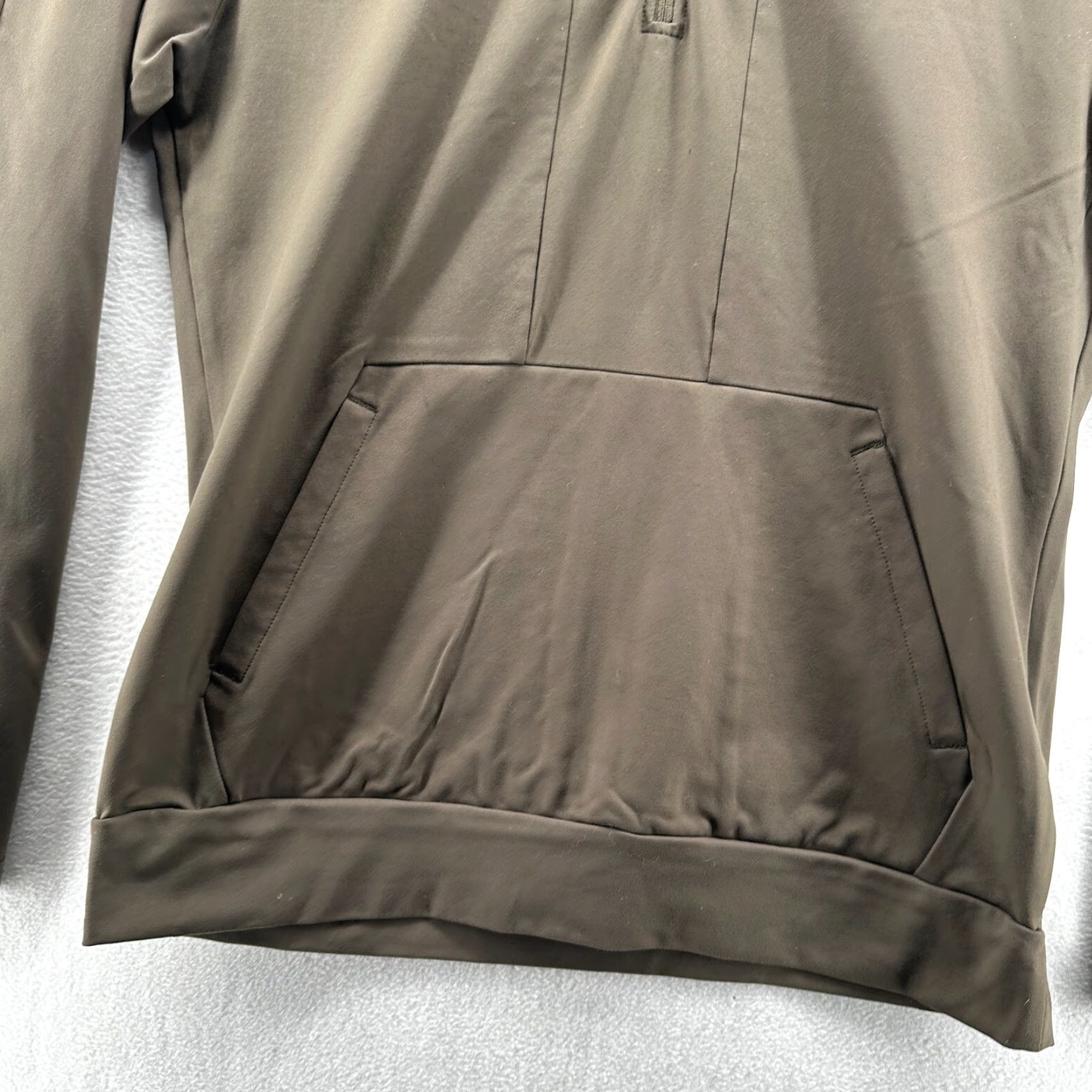 Vintage ALPHALETE Track Jacket Olive Men's M Quarter Zip Long Sleeve Size US M / EU 48-50 / 2 - 7 Thumbnail