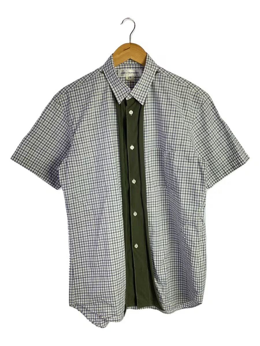 Comme des Garcons × Comme des Garcons SHIRT Reconstructed Short Sleeve Button Shirt Size US M / EU 48-50 / 2 - 1 Thumbnail