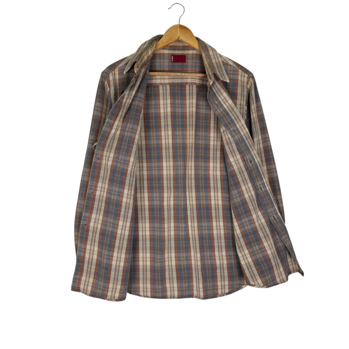 Cowboy Equipment × LVC × Levi's ☀️LEVIS RED TAB FLANNEL TARTAN BUTTON SHIRTS Size US M / EU 48-50 / 2 - 8 Thumbnail
