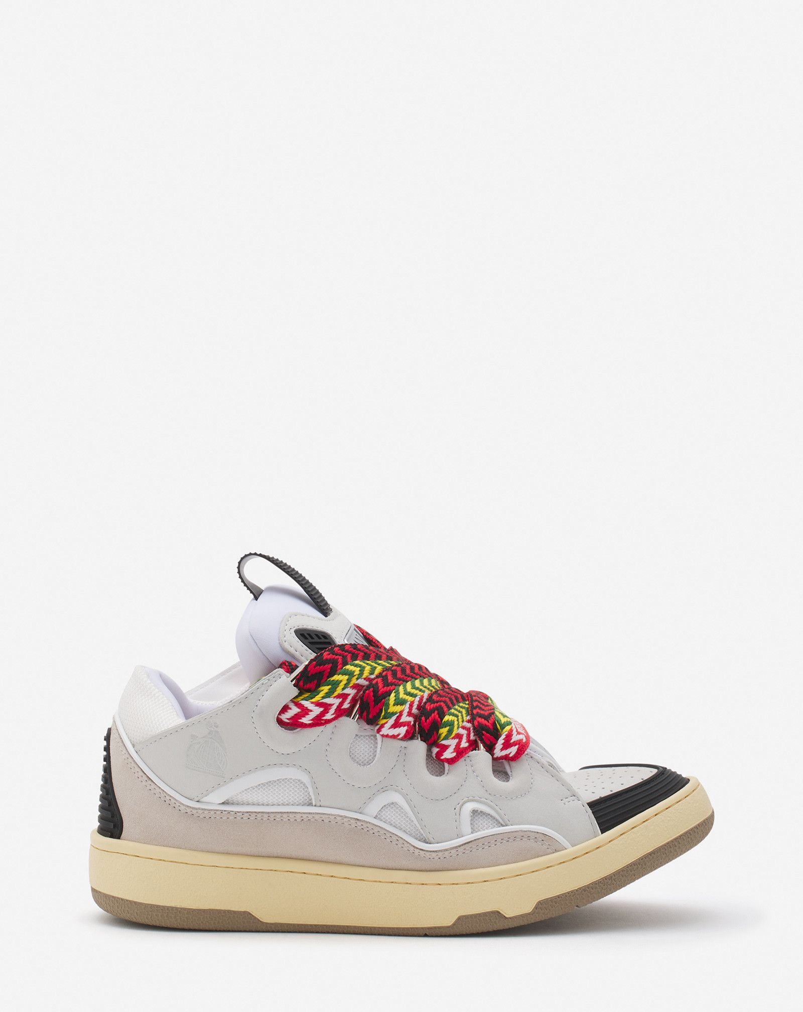Lanvin o1s22i1n1024 Curb Sneakers in Multicolor Size US 9 / IT 39 - 1 Thumbnail