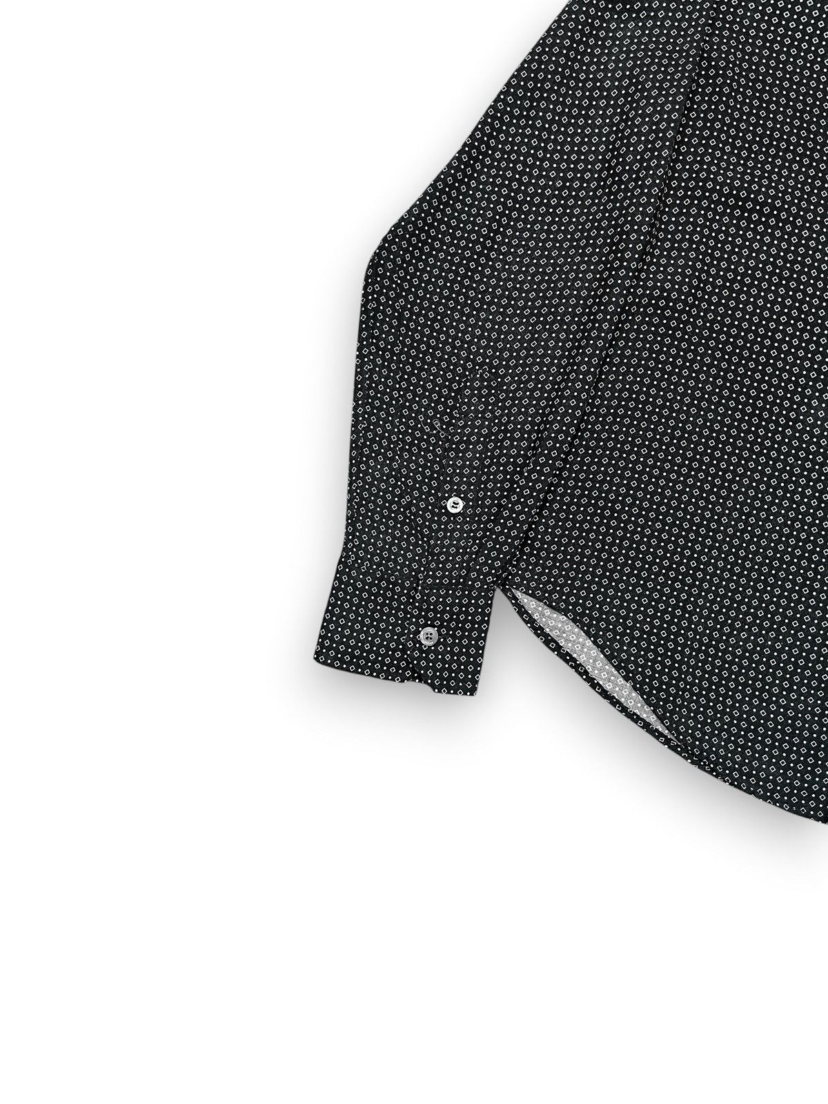 Emporio Armani Y2K Emporio Armani Geometric Pattern Print Button Up Size US M / EU 48-50 / 2 - 4 Thumbnail