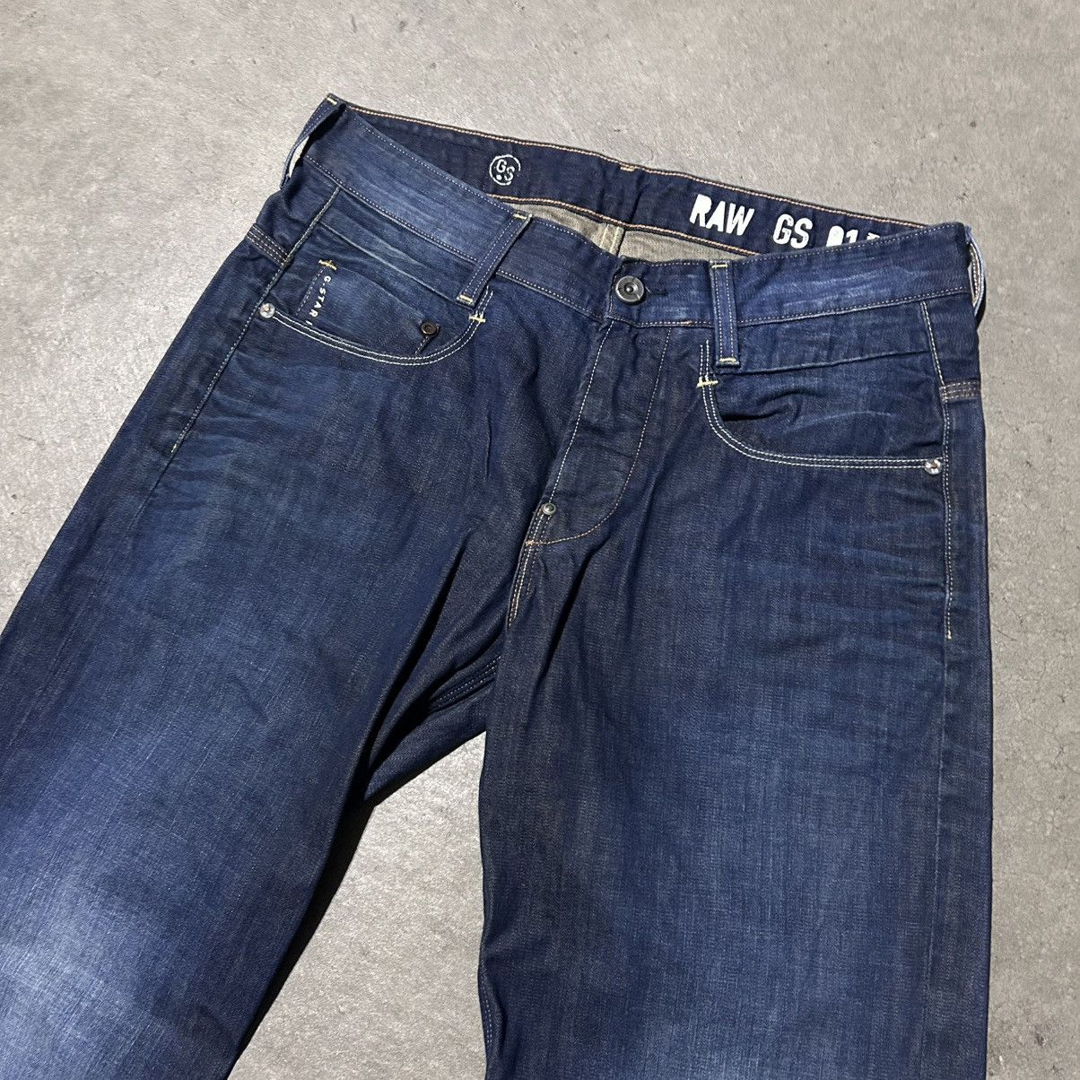 G-Star G star raw blue indigo denim jeans straight leg Size US 31 - 3 Thumbnail