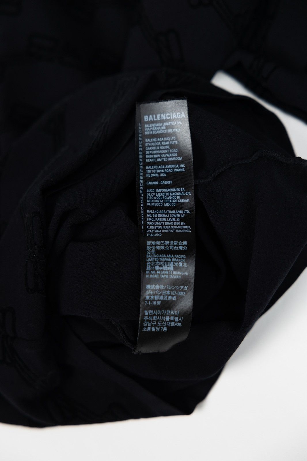 Balenciaga Balenciaga BB Monogram Elastic Long Sleeve Top Size S / US 4 / IT 40 - 7 Thumbnail