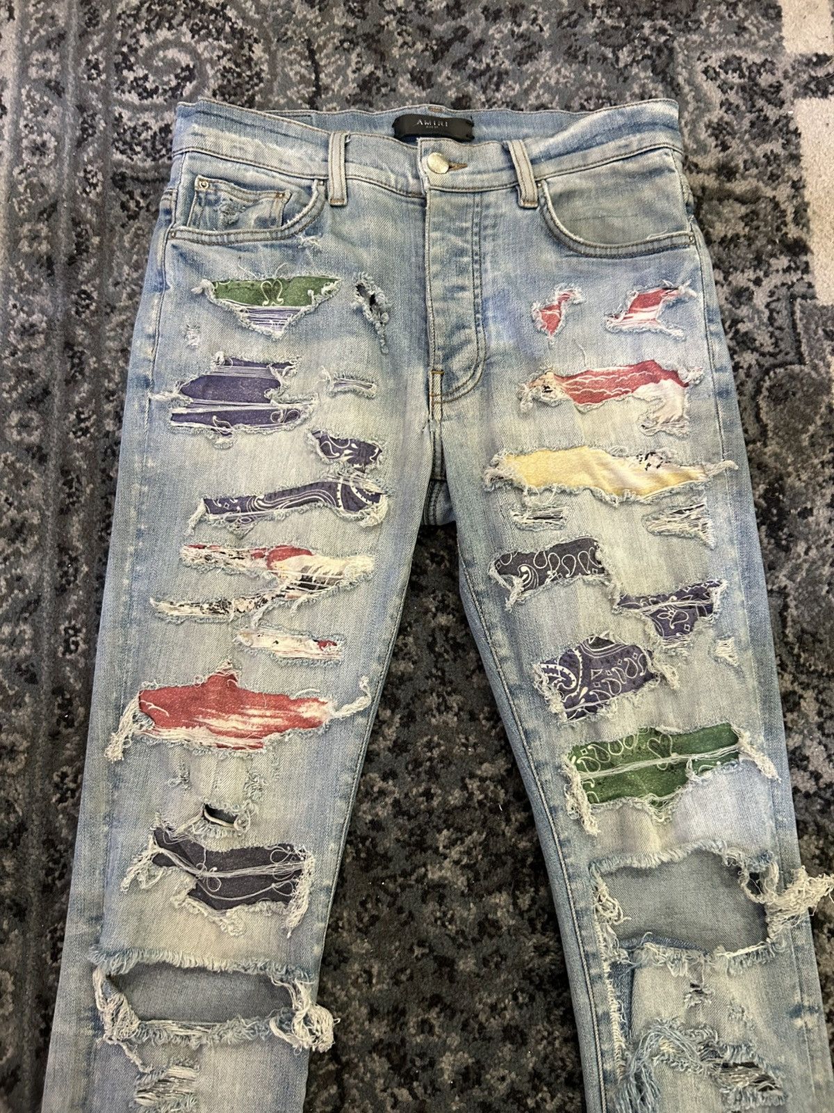 Amiri Amiri Jeans Multi Color Size US 30 / EU 46 - 3 Thumbnail