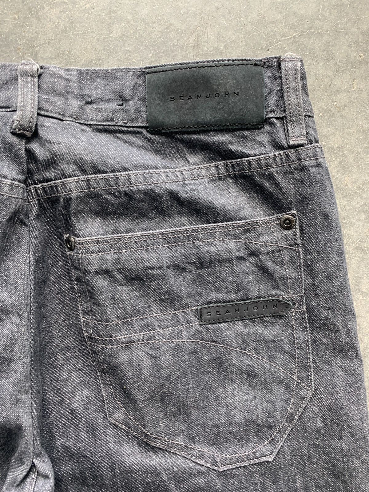 Sean John × Southpole × Vintage Crazy Vintage Y2K Sean John Baggy Jeans Skater Grunge Size US 34 / EU 50 - 6 Thumbnail