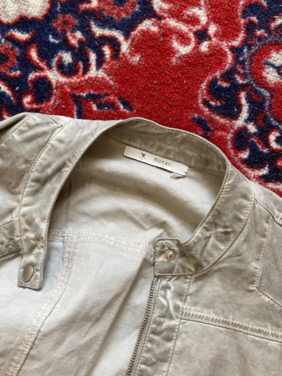 Vintage Vintage dirty grey tight jacket Size S / US 4 / IT 40 - 5 Thumbnail