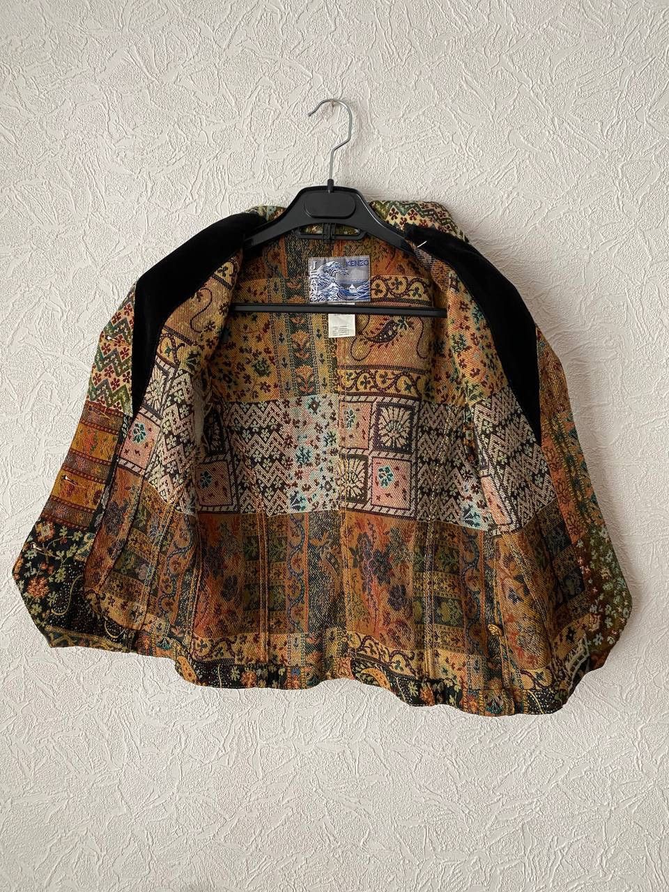 Kenzo 80s Kenzo Jeans Jungle Women Tapestry Vest Archive Fashion Size S / US 4 / IT 40 - 12 Thumbnail