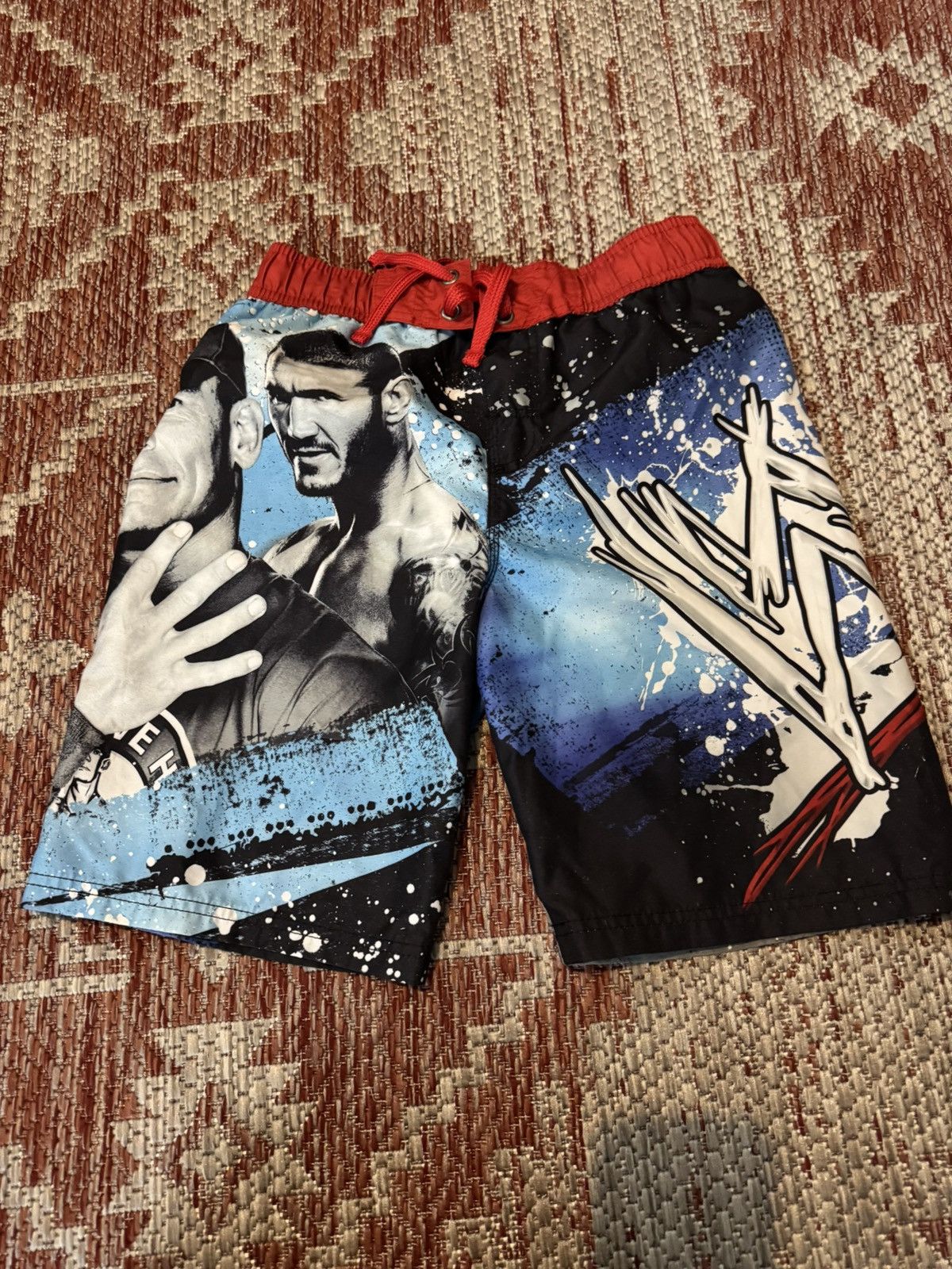 WWE Wwe Boys Swim Shorts Size L 10-12 Randy Orton John Cena Size US 26 / EU 42 - 1 Thumbnail