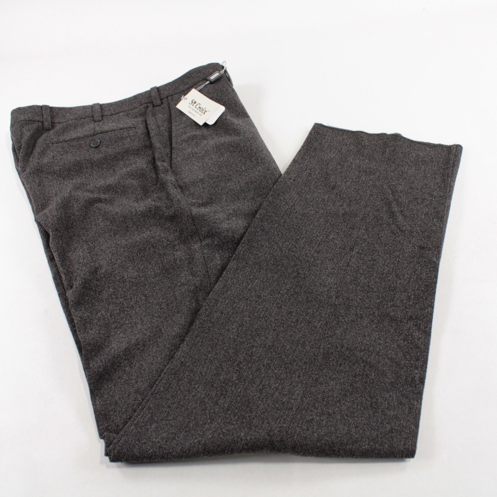 St. Croix St. Croix New with tags Dress Pants Size 34 US In Gray Size US 34 / EU 50 - 2 Thumbnail