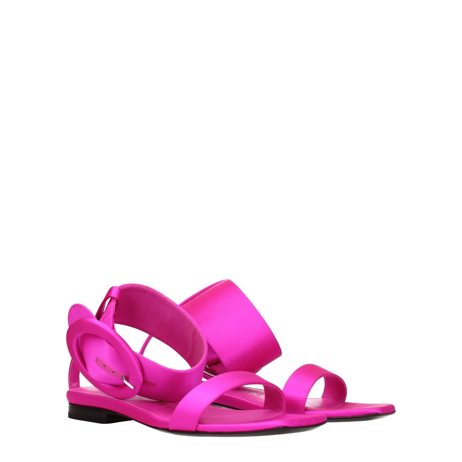 The Attico ob1o1e1224 Satin Sandals in Fuchsia Size US 9 / IT 39 - 2 Thumbnail