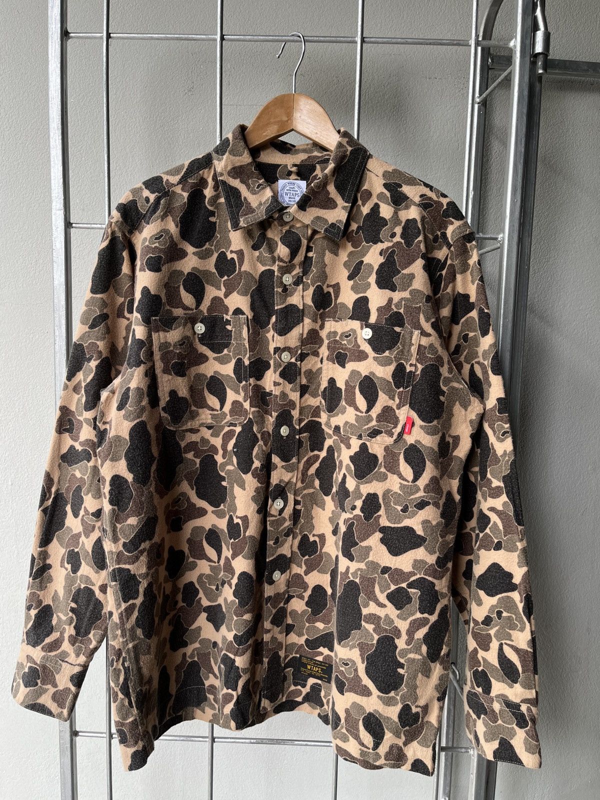 Wtaps Wtaps Brown camo shirt. Size US M / EU 48-50 / 2 - 1 Thumbnail