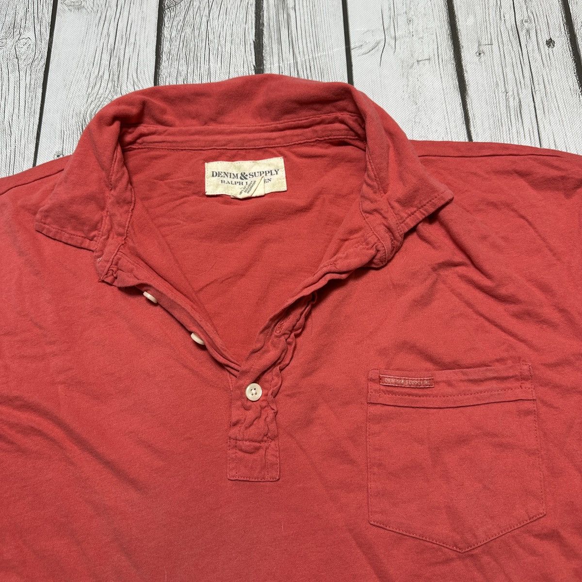 Denim & Supply Ralph Lauren Denim & Supply Ralph Lauren polo shirt Size US XL / EU 56 / 4 - 3 Thumbnail