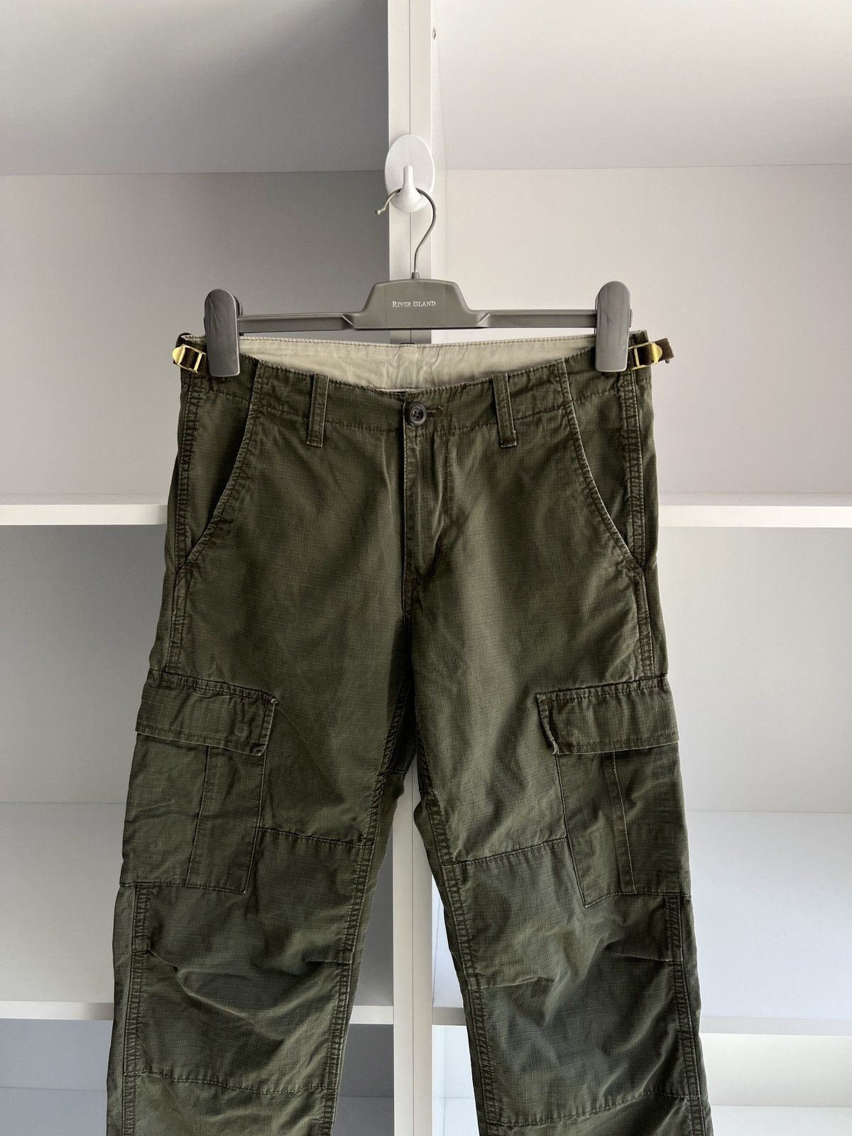 Carhartt × Vintage Carhartt Khaki Cargo pants Size US 28 / EU 44 - 5 Thumbnail