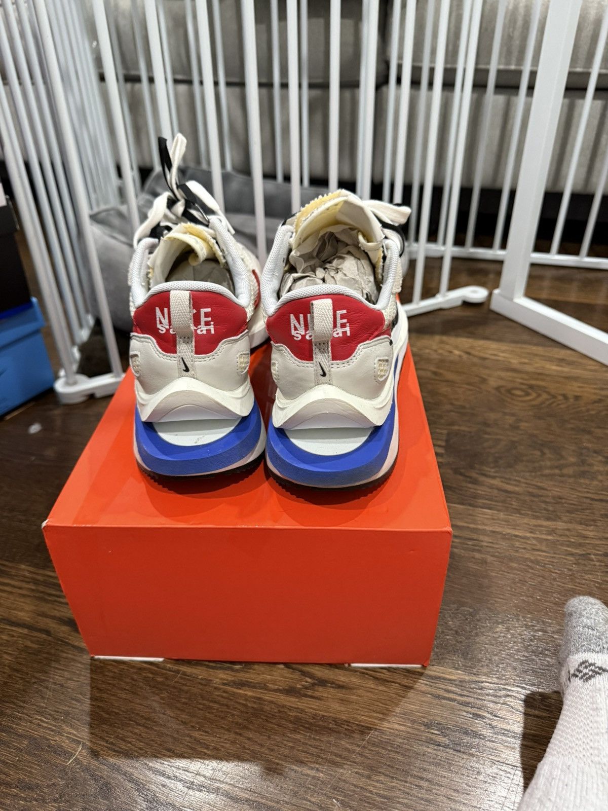 Nike × Sacai Nike x Sacai Vaporwaffle Size US 10.5 / EU 43-44 - 3 Thumbnail