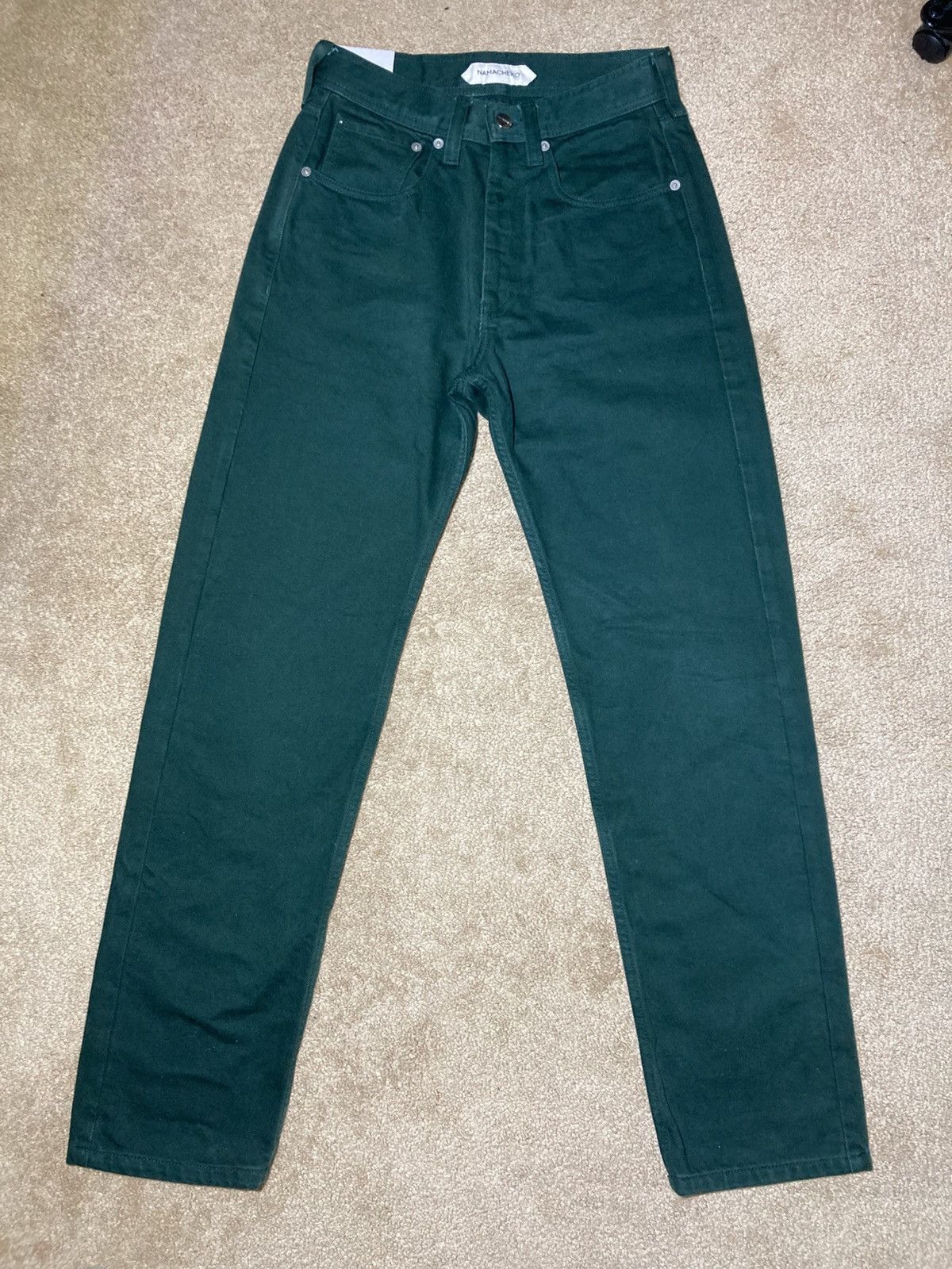 Namacheko Namacheko Uschi Denim Forest Green XS Jeans 2020 Straight Le Size US 28 / EU 44 - 2 Thumbnail