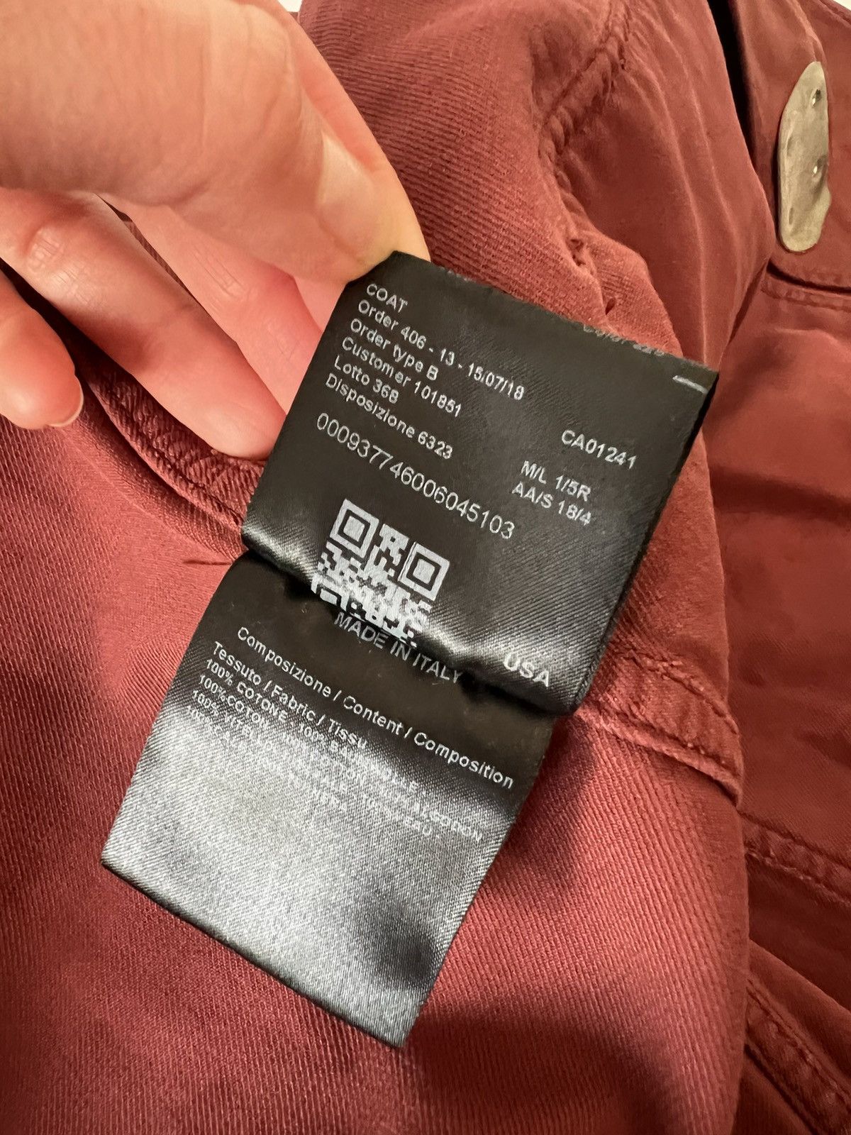 Calvin Klein 205W39NYC Calvin Klein 205W39NYC oversized firefighter coat Size US S / EU 44-46 / 1 - 8 Thumbnail