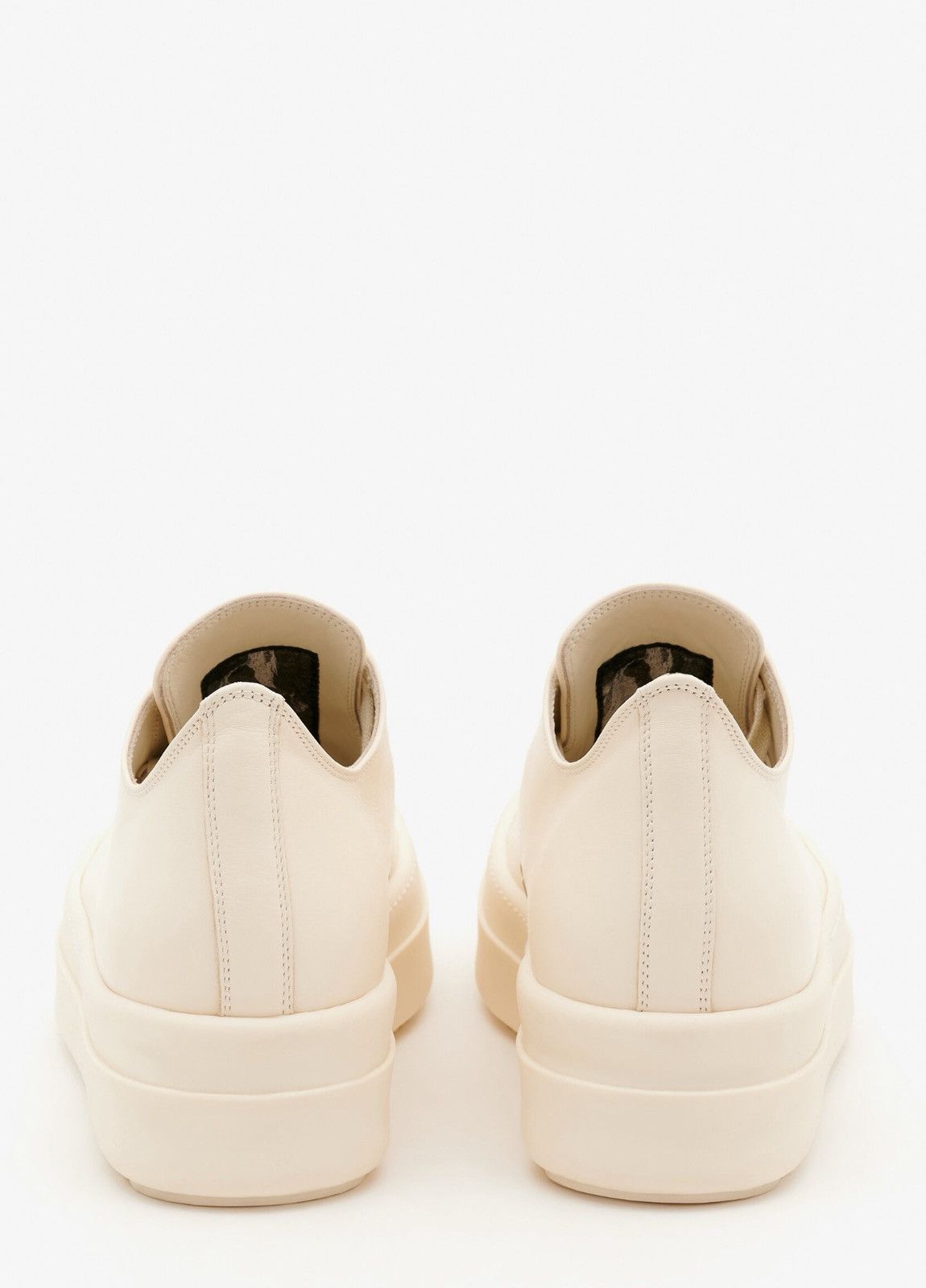 Last Rick Owens Hollywood Mega Bumper Leather Sneakers