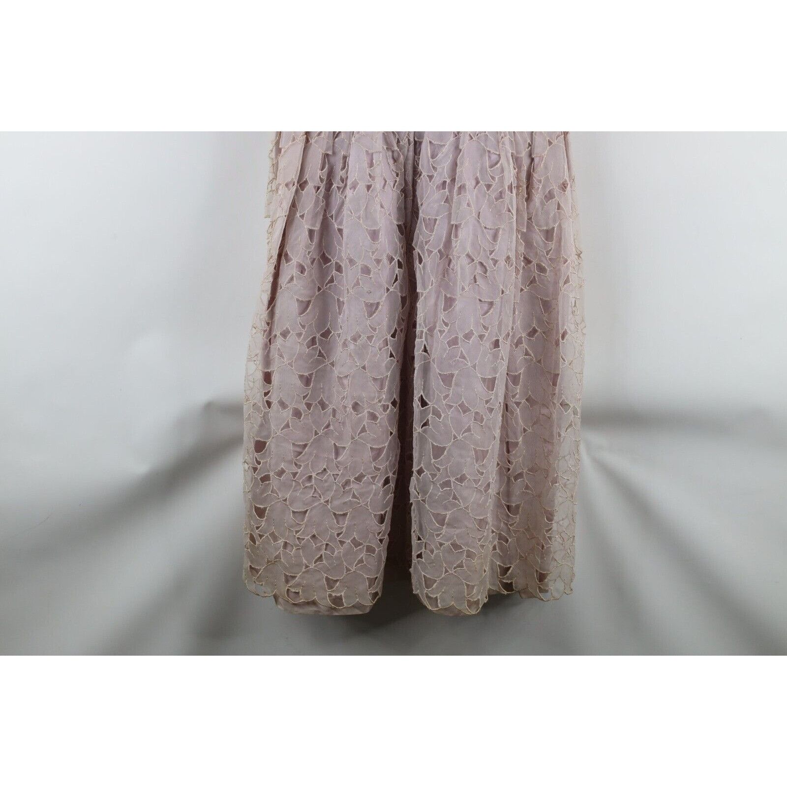Vintage Vintage 60s Rockabilly Distressed Flower Floral Lace Dress Size M / US 6-8 / IT 42-44 - 14 Thumbnail