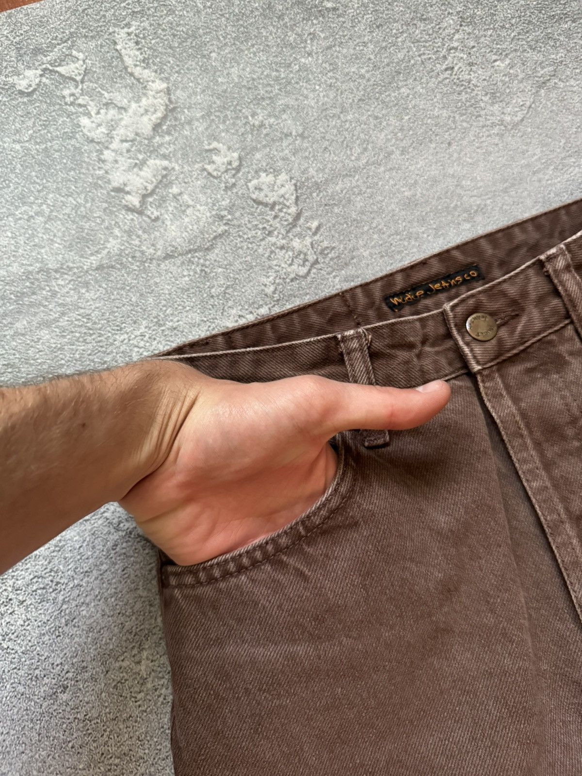 Nudie Jeans × Vintage Nudie jeans Co 27/28 breezy Britt cinnamon pant denim chino Size 27" / US 4 / IT 40 - 14 Thumbnail