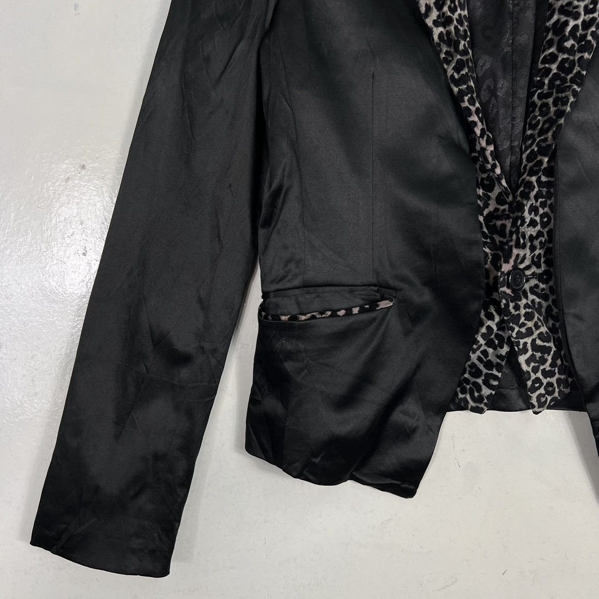 Japanese Brand 🔥 V MEN LEOPARD BLAZER JACKET Size US S / EU 44-46 / 1 - 4 Thumbnail