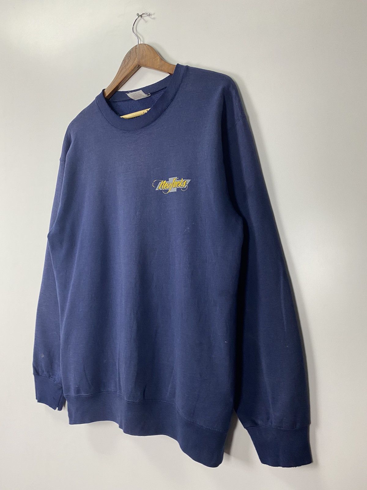 Vintage Vintage 90s Newfucks Sweatshirt Size US L / EU 52-54 / 3 - 5 Thumbnail