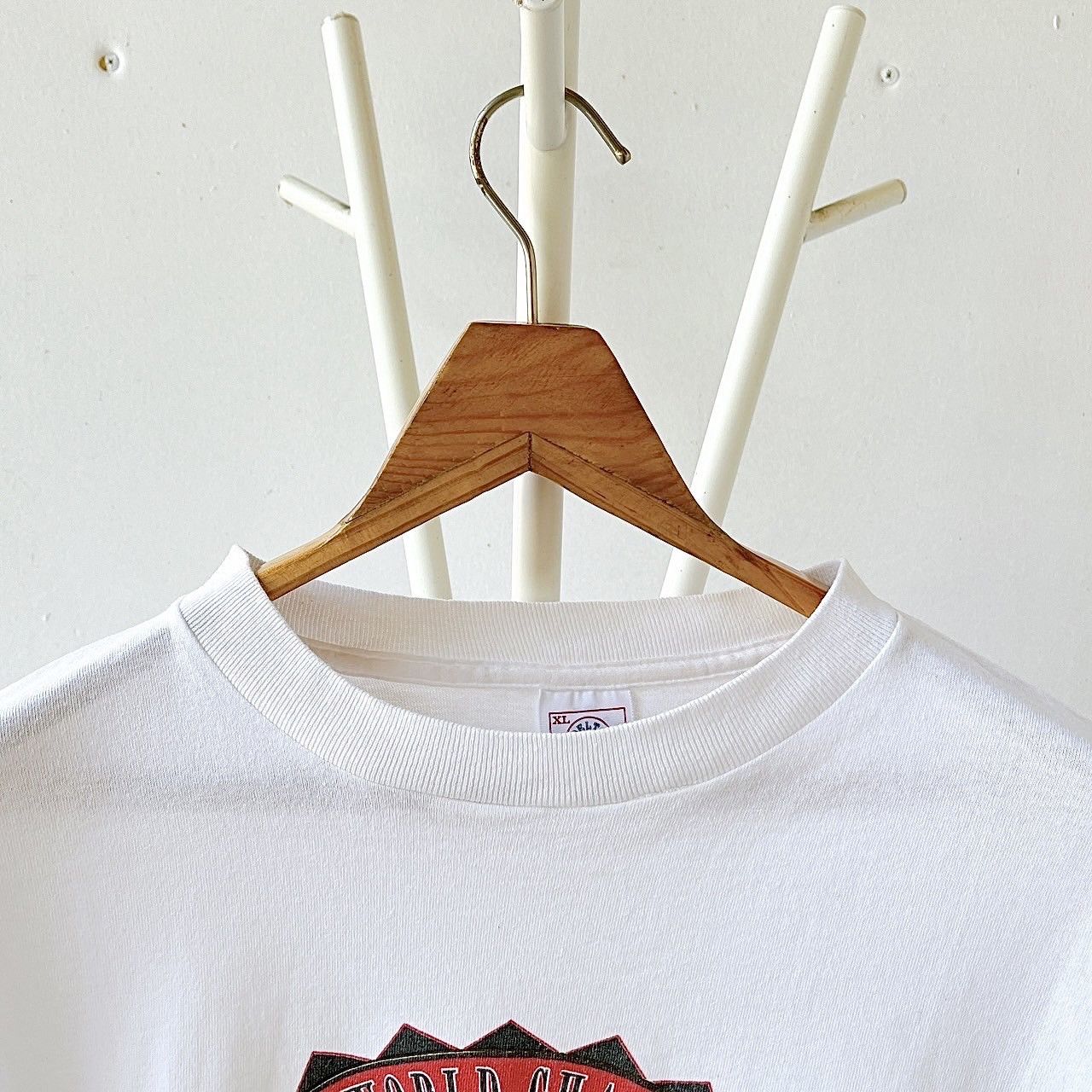 Vintage 90s Chicago Bulls NBA t-shirt/ XL Size US XL / EU 56 / 4 - 2 Thumbnail