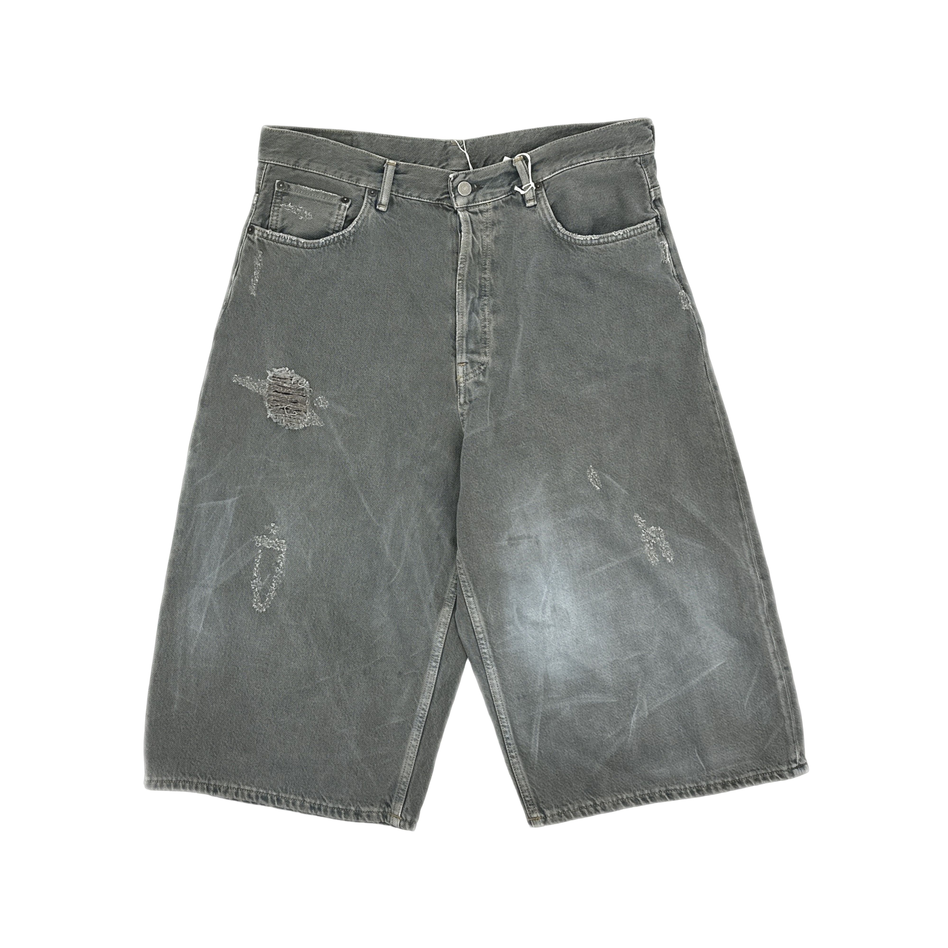 Acne Studios Acne Studios Distressed Cropped Jeans 33 Size US 33 - 1 Thumbnail