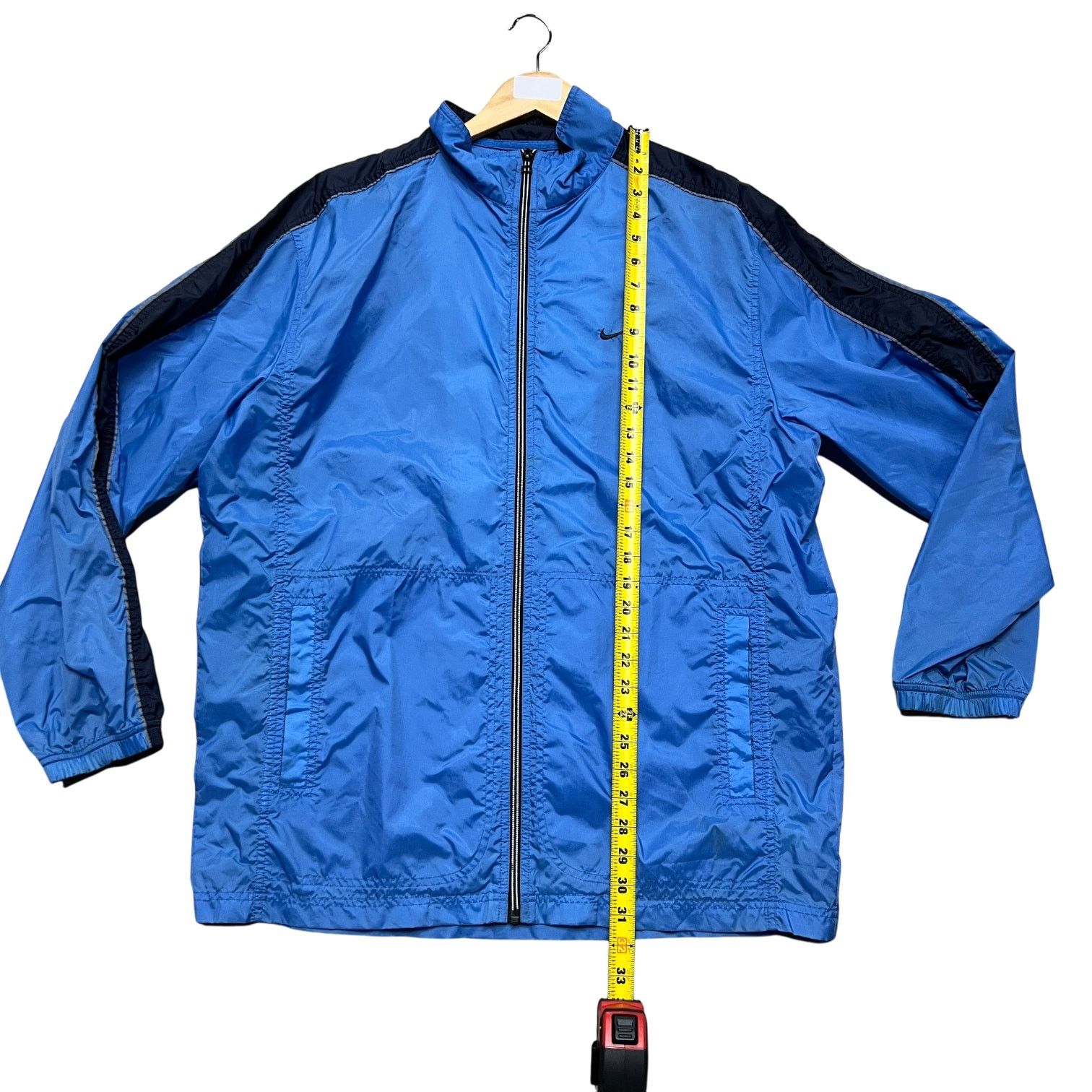 Nike Blue Nike Track Jacket Size US L / EU 52-54 / 3 - 4 Thumbnail