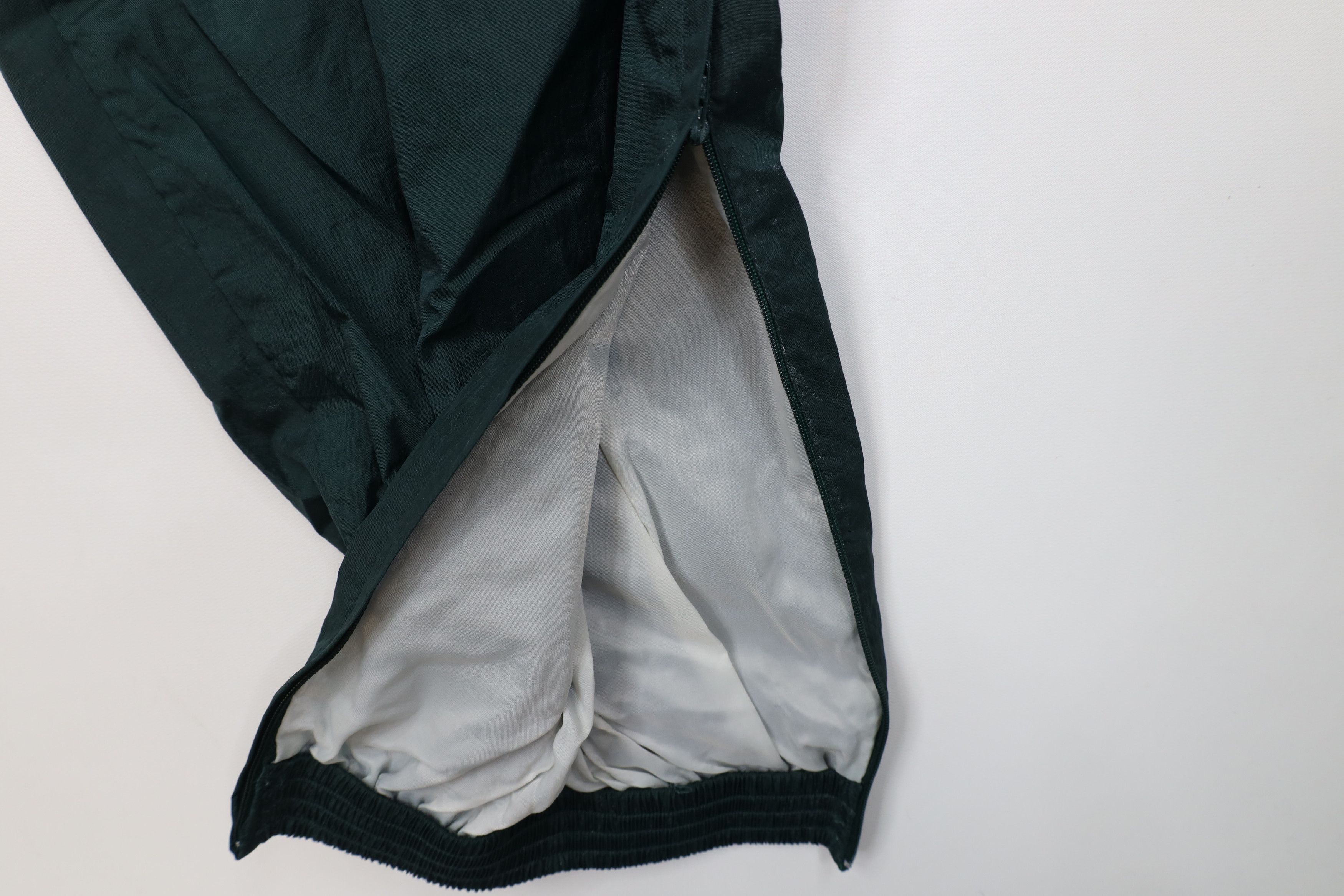 Vintage Vintage 90s Streetwear Lined Windbreaker Joggers Pants Green Size US 36 / EU 52 - 6 Thumbnail