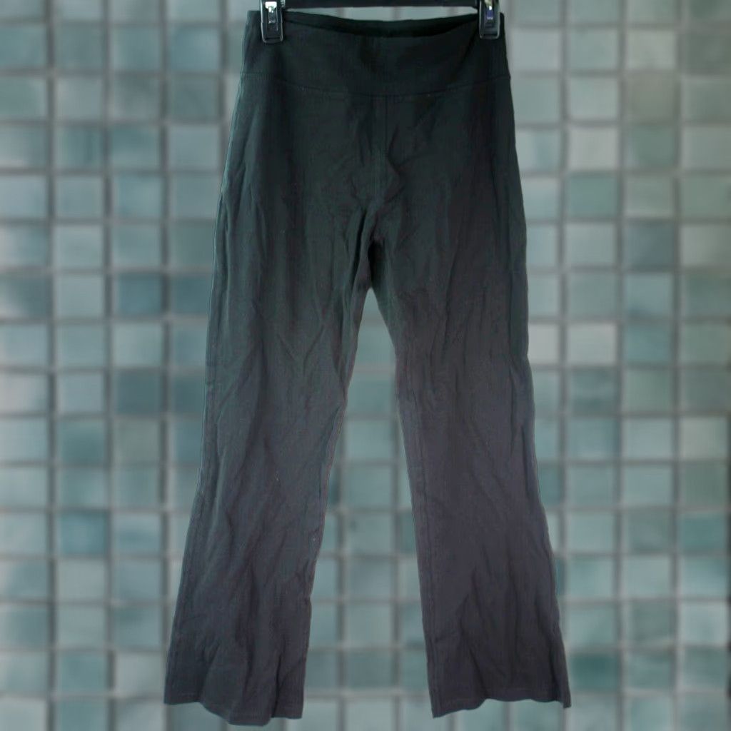 Vintage Do What You Want Stretchy Pants Women Black Size 4-6 Cropped Casual 26x27 Yoga Inseam 27 in Adult Women Size 26" / US 2 / IT 38 - 1 Thumbnail