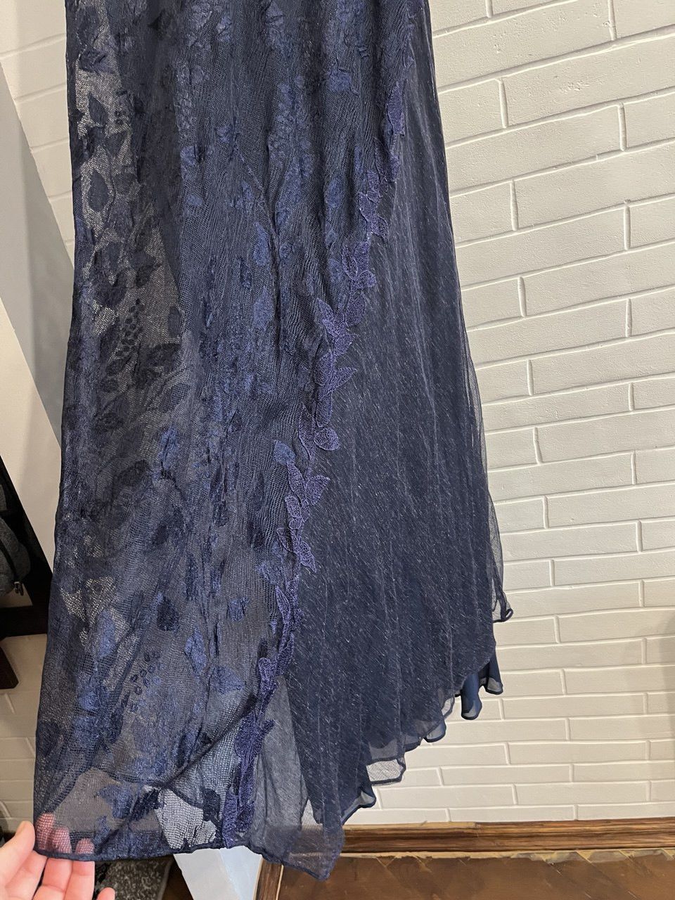 La Perla Elegant La Perla Navy Blue Dress Size L / US 10 / IT 46 - 5 Thumbnail