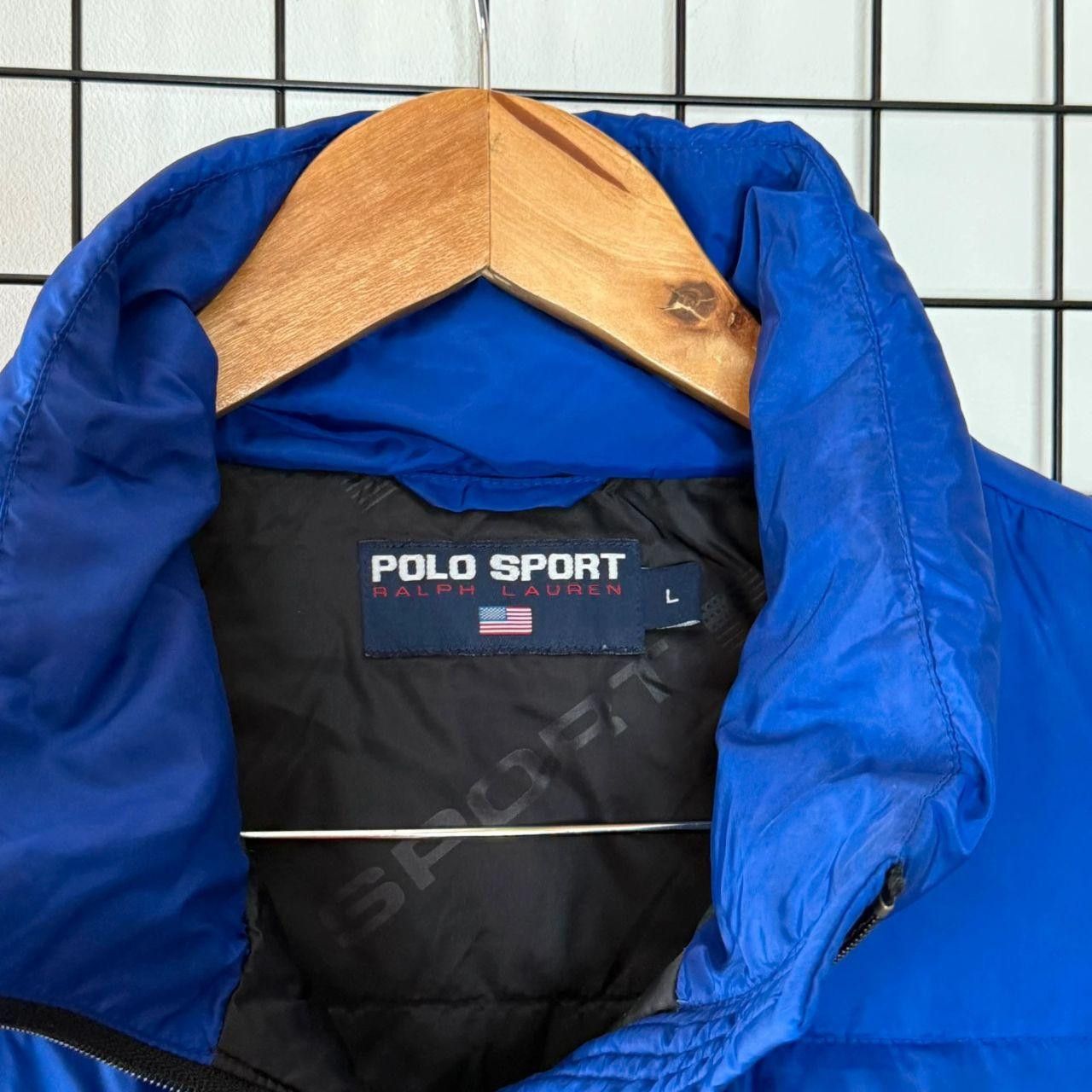 Polo Ralph Lauren Polo Sport Gilet Down Filled Blue Embroidred Logo Size US L / EU 52-54 / 3 - 4 Thumbnail