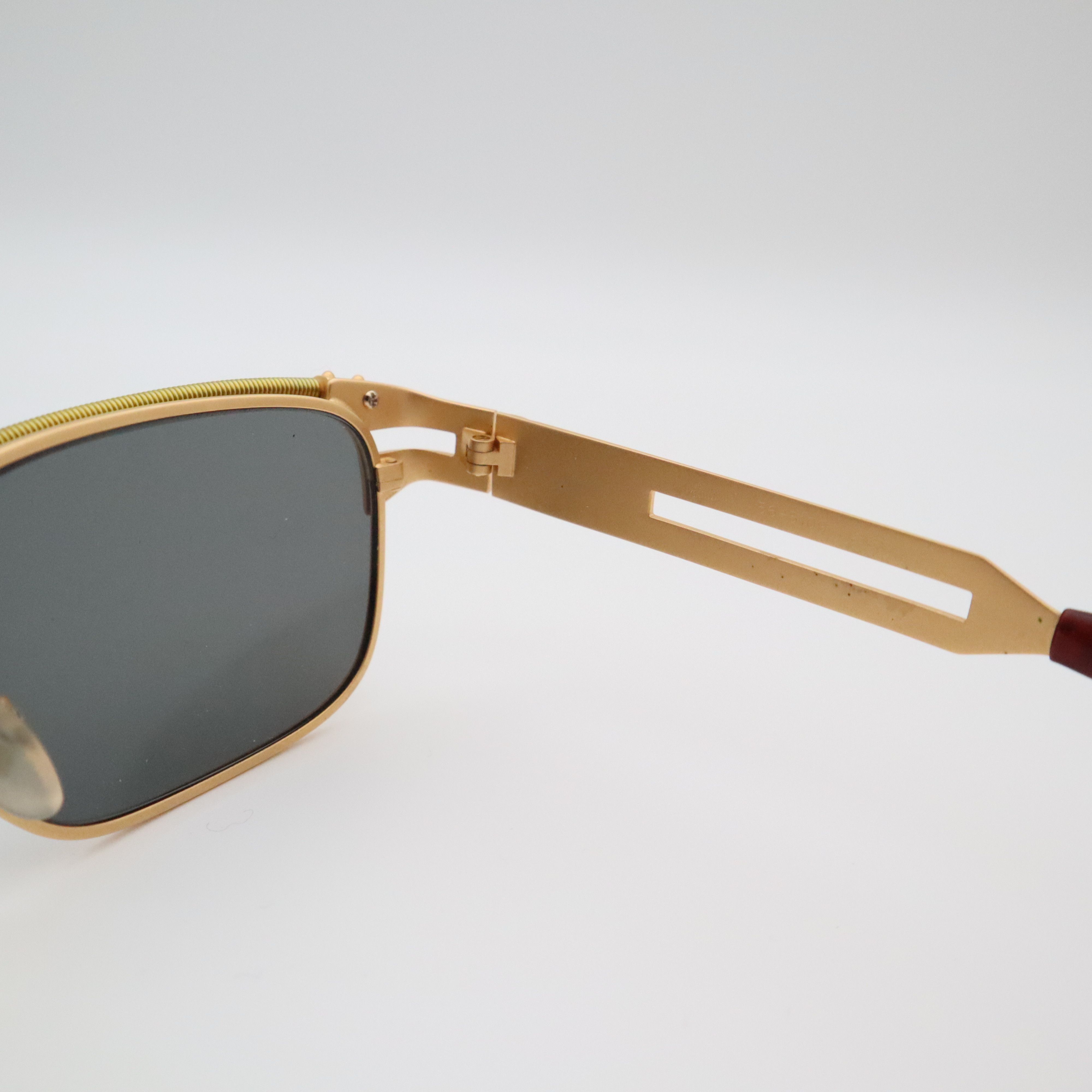Jean Paul Gaultier × Vintage Vintage Jean Paul Gaultier 56-5109 Sunglasses Steampunk 90s Size ONE SIZE - 4 Thumbnail