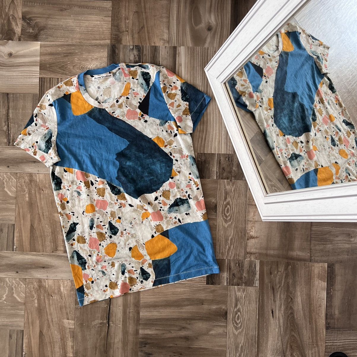 Acne Studios Tee Acne Studios Bliss Terrazzo Size L / US 10 / IT 46 - 1 Thumbnail