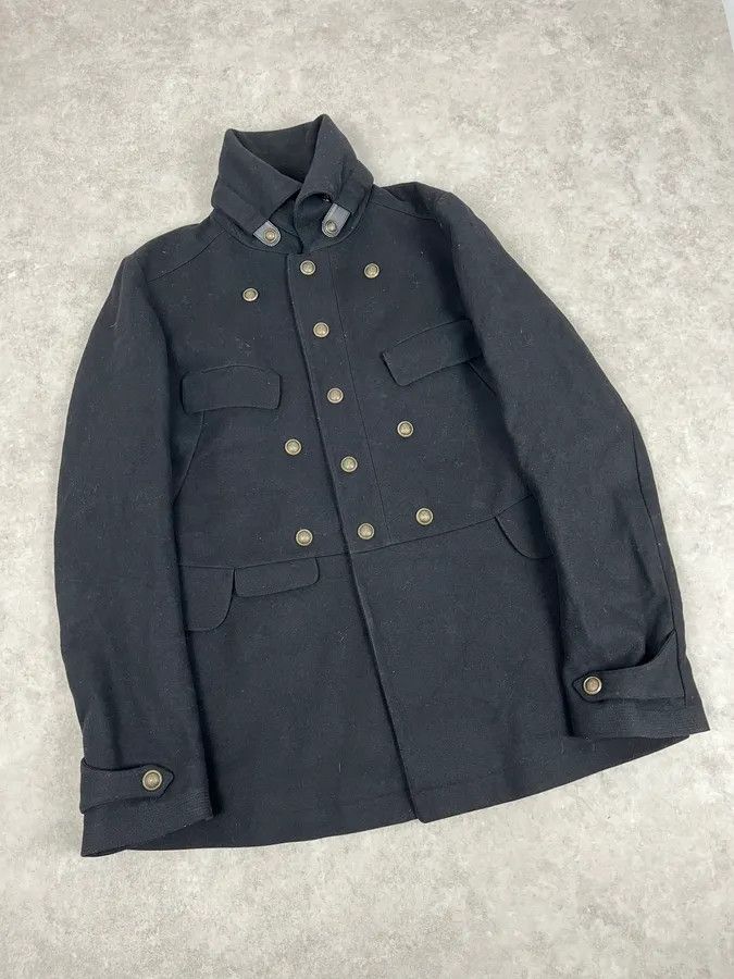 Gucci AW2008 Gucci Black Wool Buttoned Premium Jacket by Frida Giannini Size US M / EU 48-50 / 2 - 5 Thumbnail