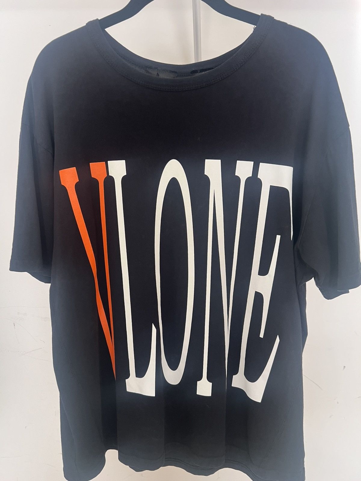 Vlone Staple Tee Black/Orange