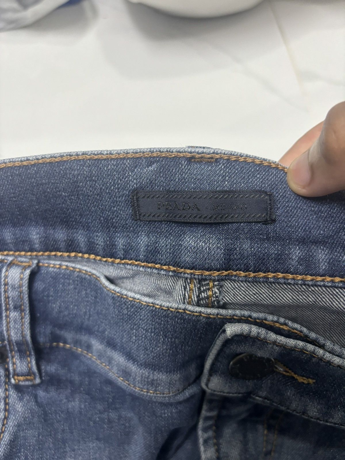 Prada PRADA BLUE DENIM JEANS Size US 34 / EU 50 - 8 Thumbnail