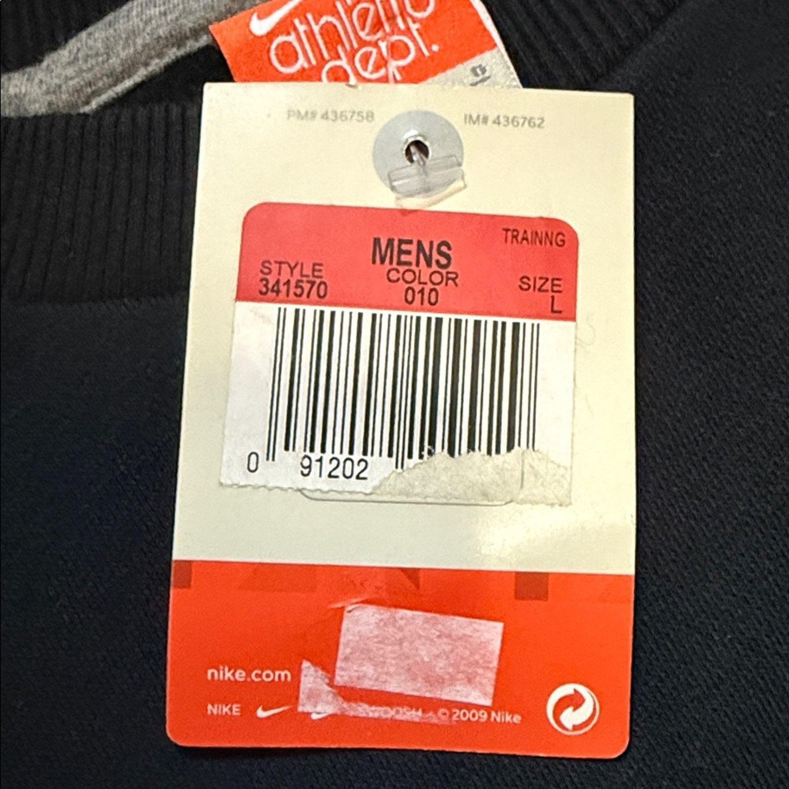 Nike 2009 Nike Solo Swoosh Crewneck Size US L / EU 52-54 / 3 - 5 Thumbnail
